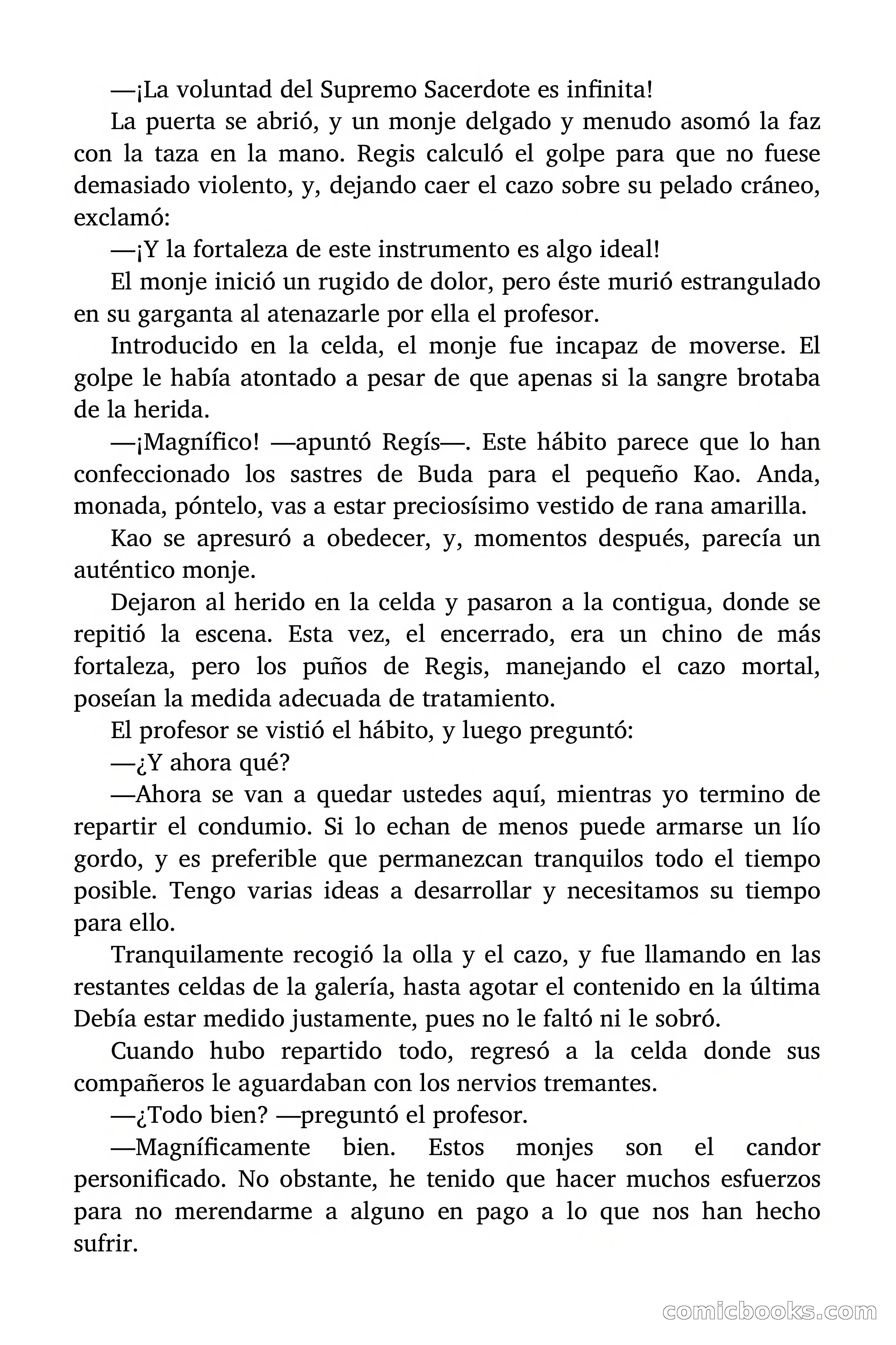 El Dragón de Fuego, Episodio 12: El Monasterio Tenebroso — page 39 of 55