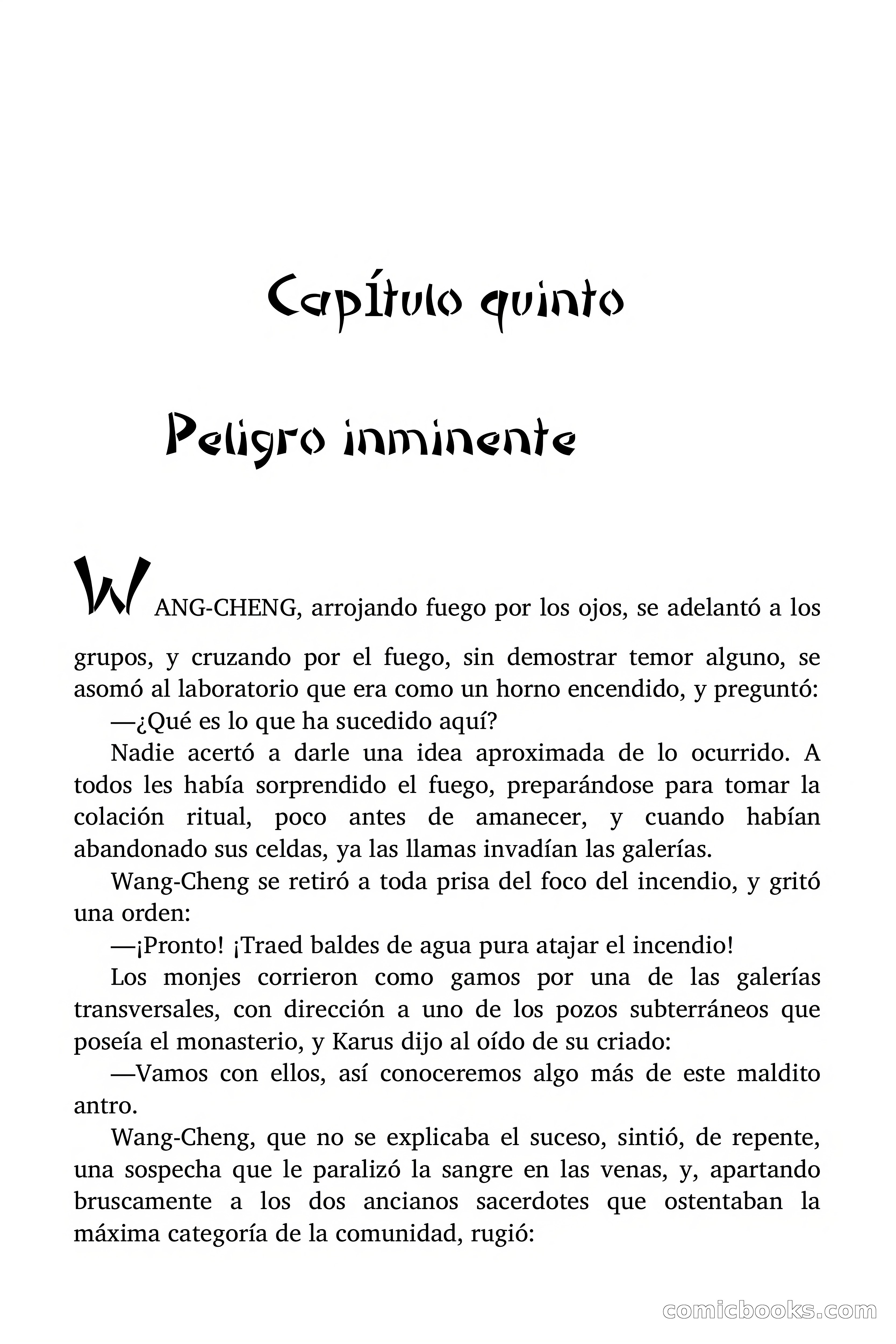 El Dragón de Fuego, Episodio 12: El Monasterio Tenebroso — page 44 of 55