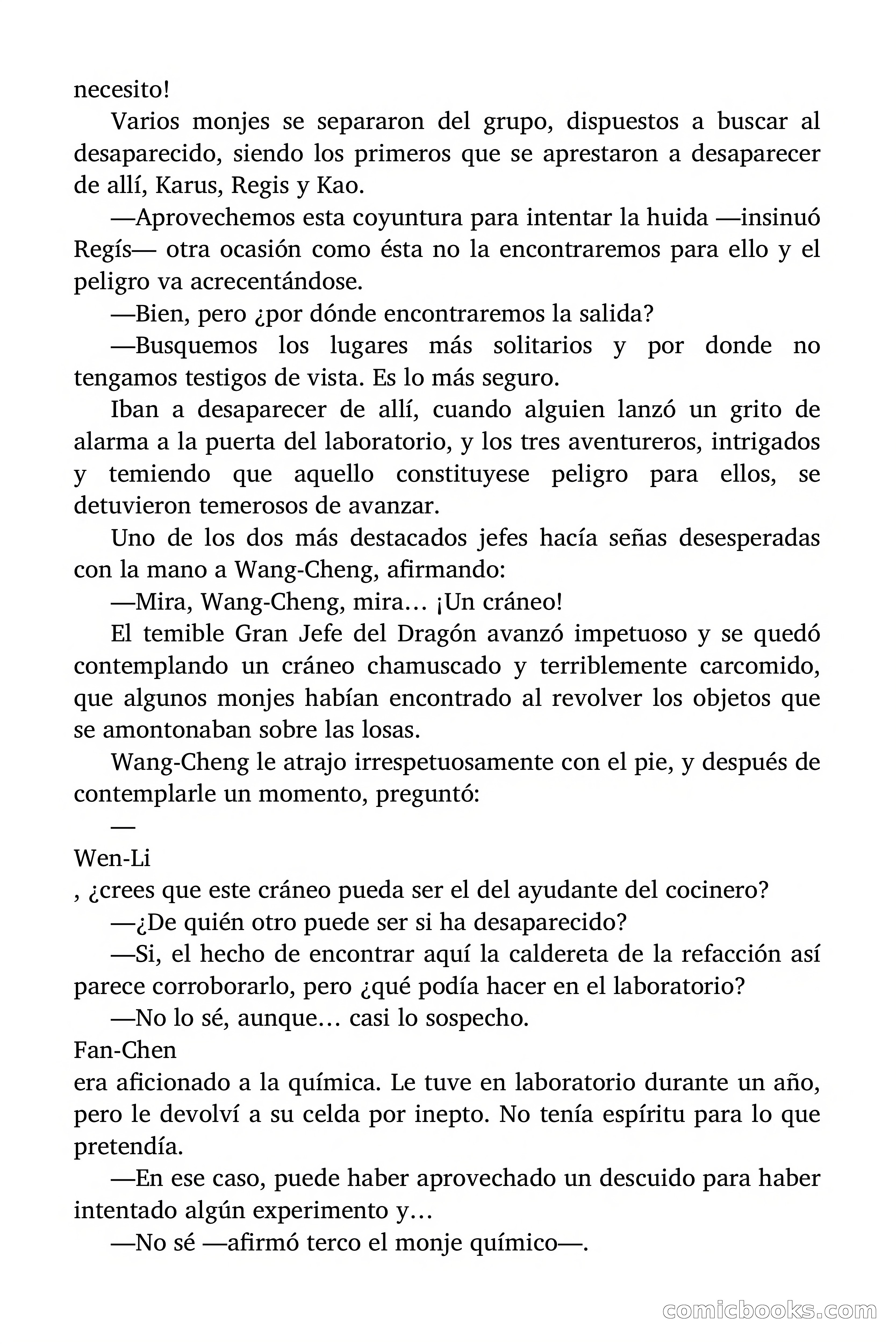 El Dragón de Fuego, Episodio 12: El Monasterio Tenebroso — page 48 of 55
