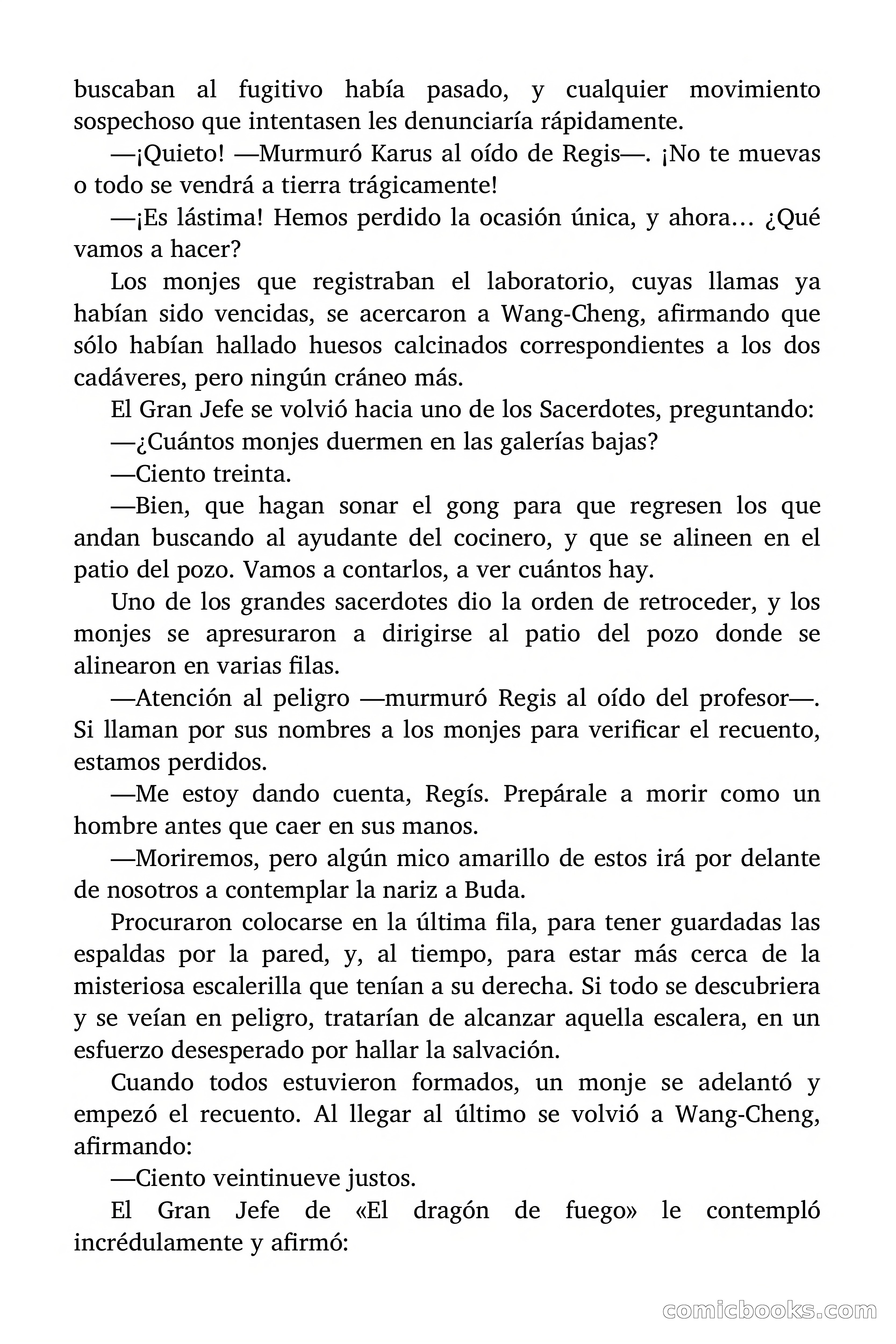 El Dragón de Fuego, Episodio 12: El Monasterio Tenebroso — page 50 of 55