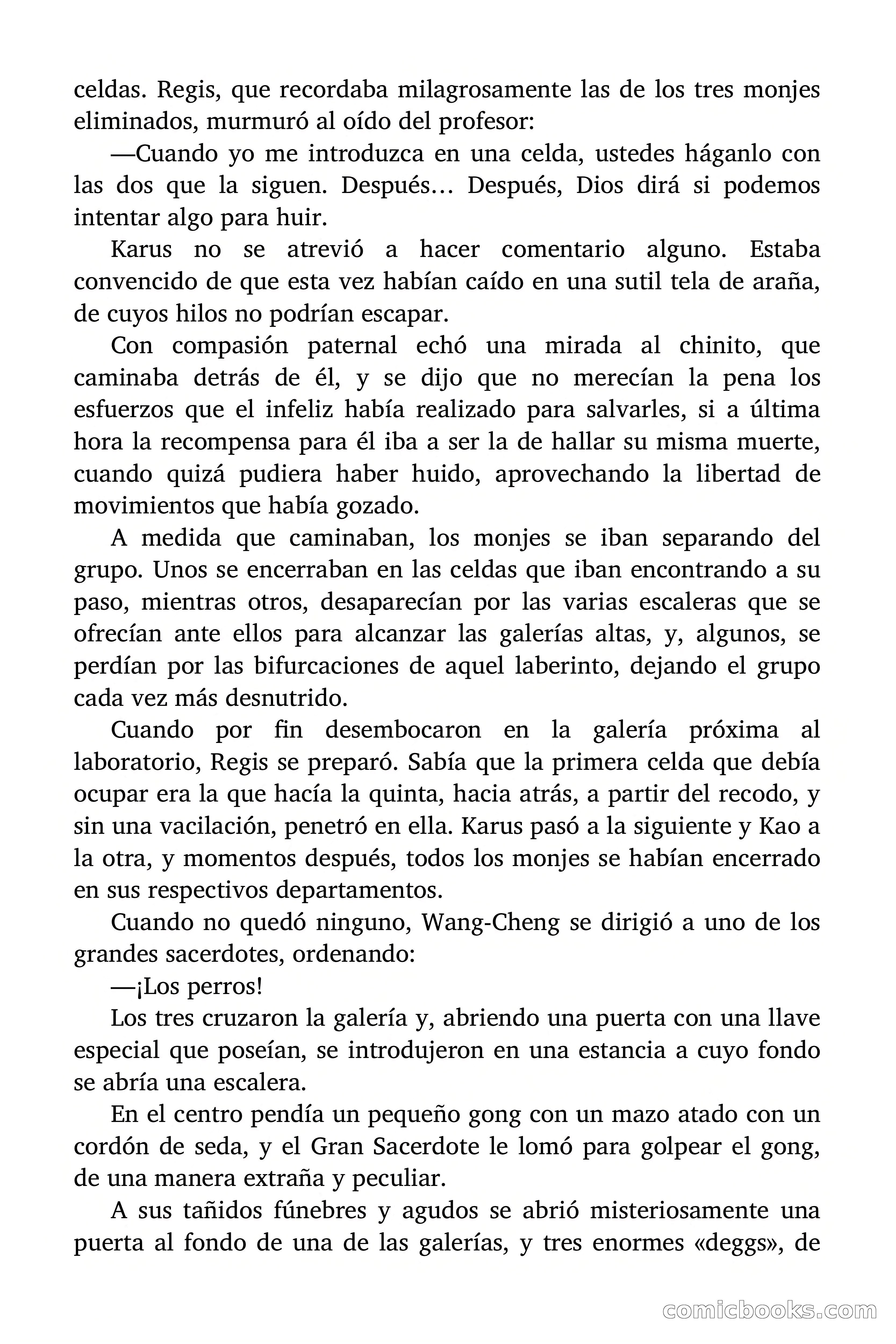 El Dragón de Fuego, Episodio 12: El Monasterio Tenebroso — page 52 of 55
