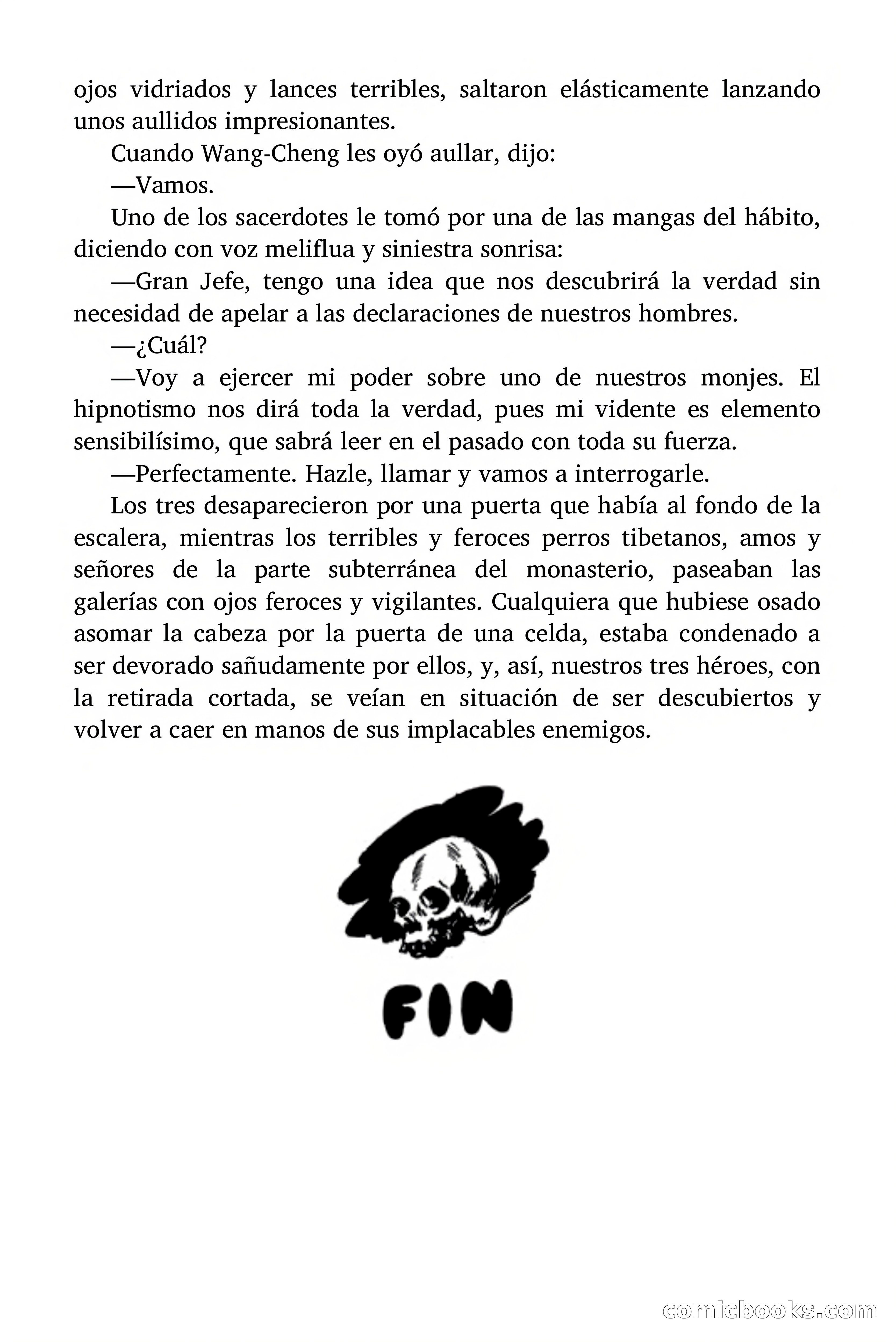 El Dragón de Fuego, Episodio 12: El Monasterio Tenebroso — page 53 of 55