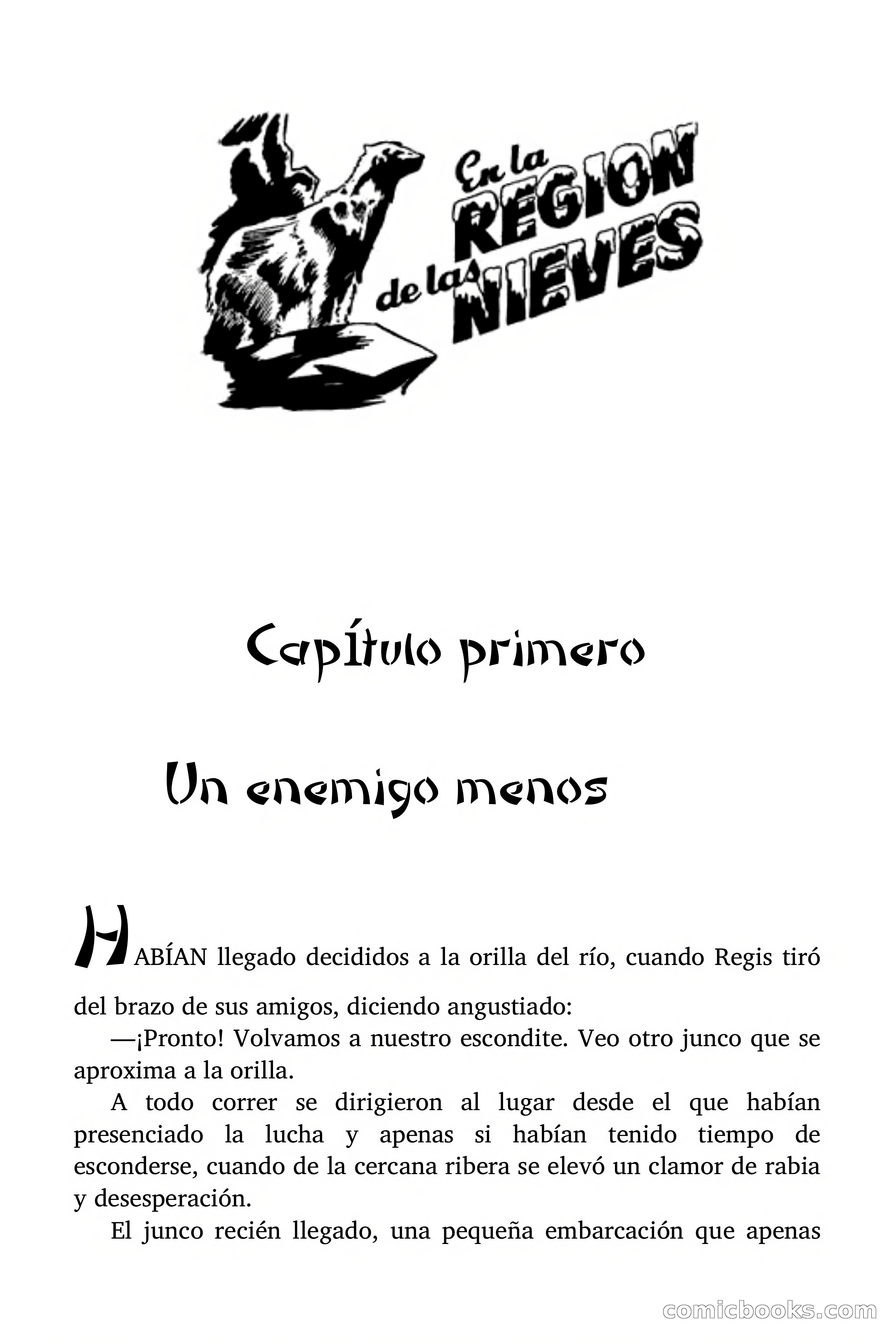 El Dragón de Fuego: En la Región de las Nieves — page 3 of 55