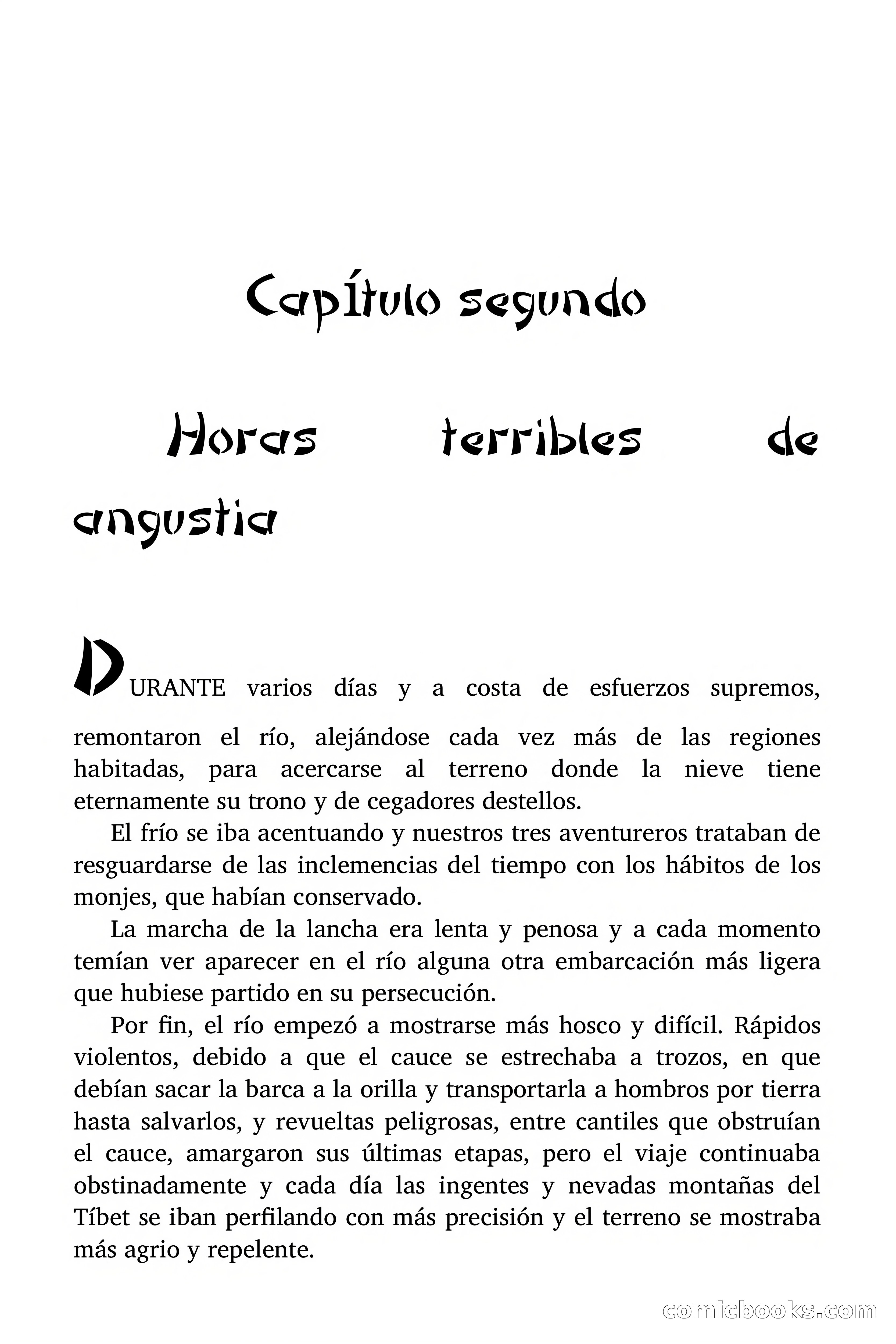 El Dragón de Fuego: En la Región de las Nieves — page 12 of 55