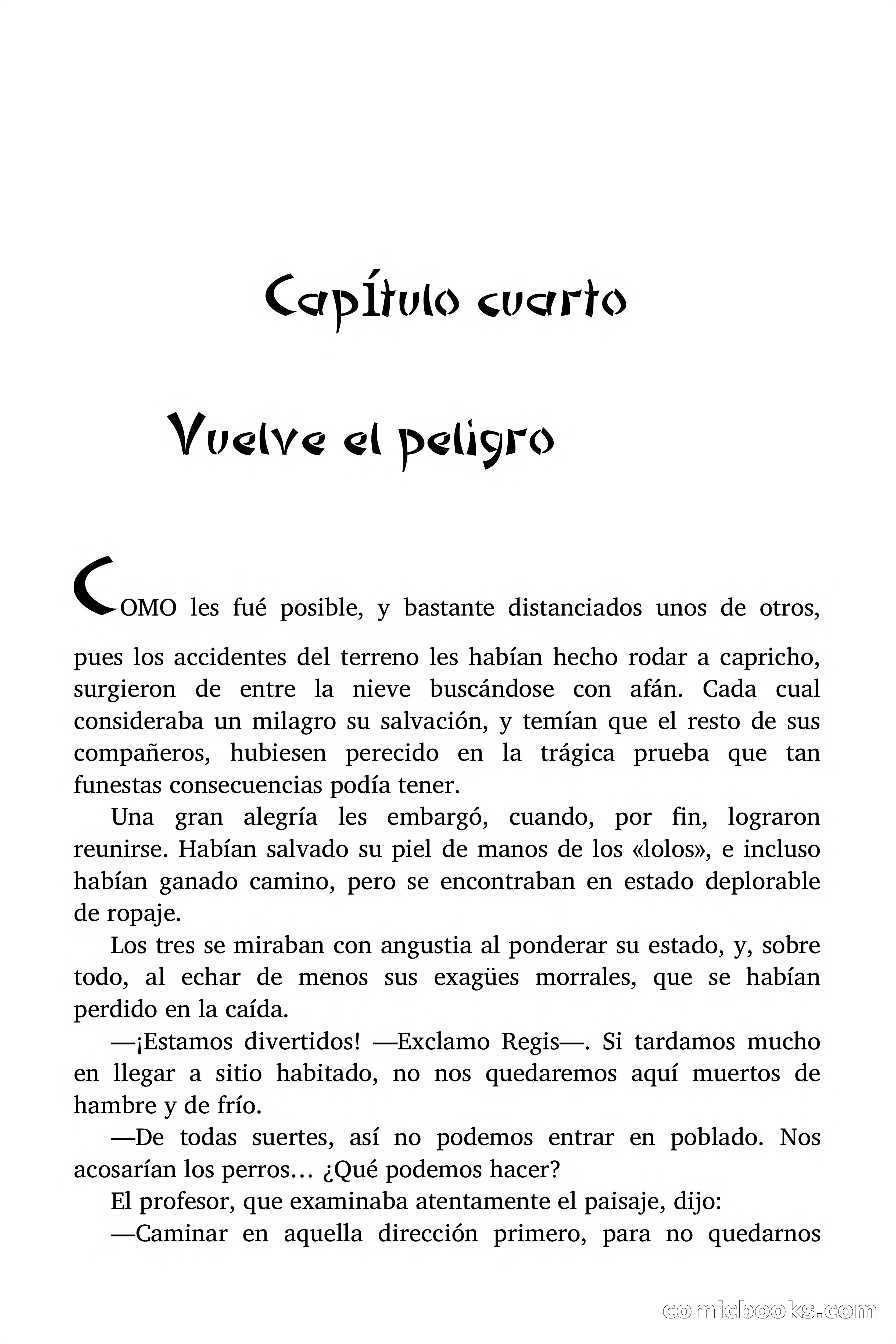 El Dragón de Fuego: En la Región de las Nieves — page 33 of 55