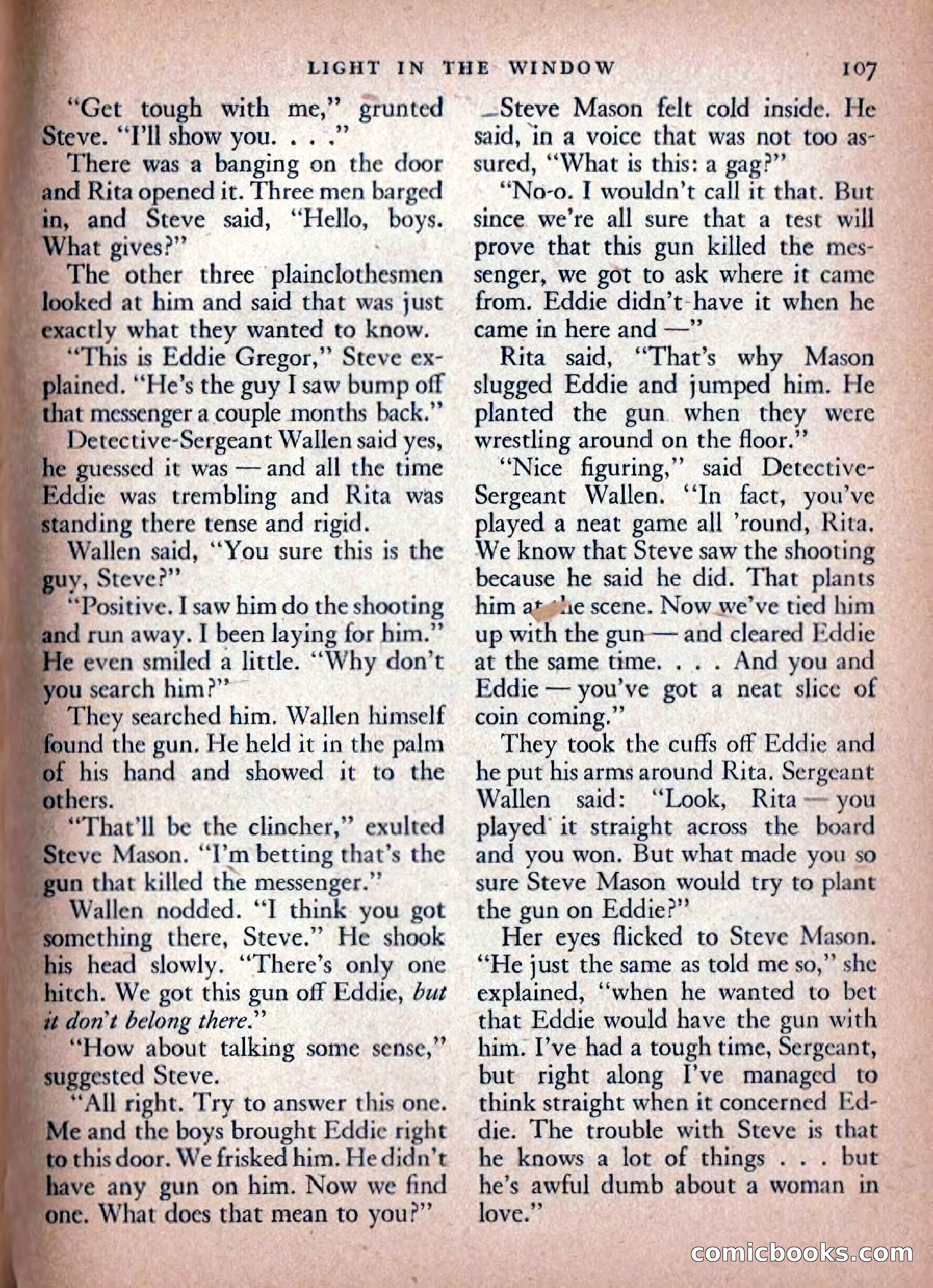 Ellery Queen's Mystery Magazine, February 1948 — page 109 of 148