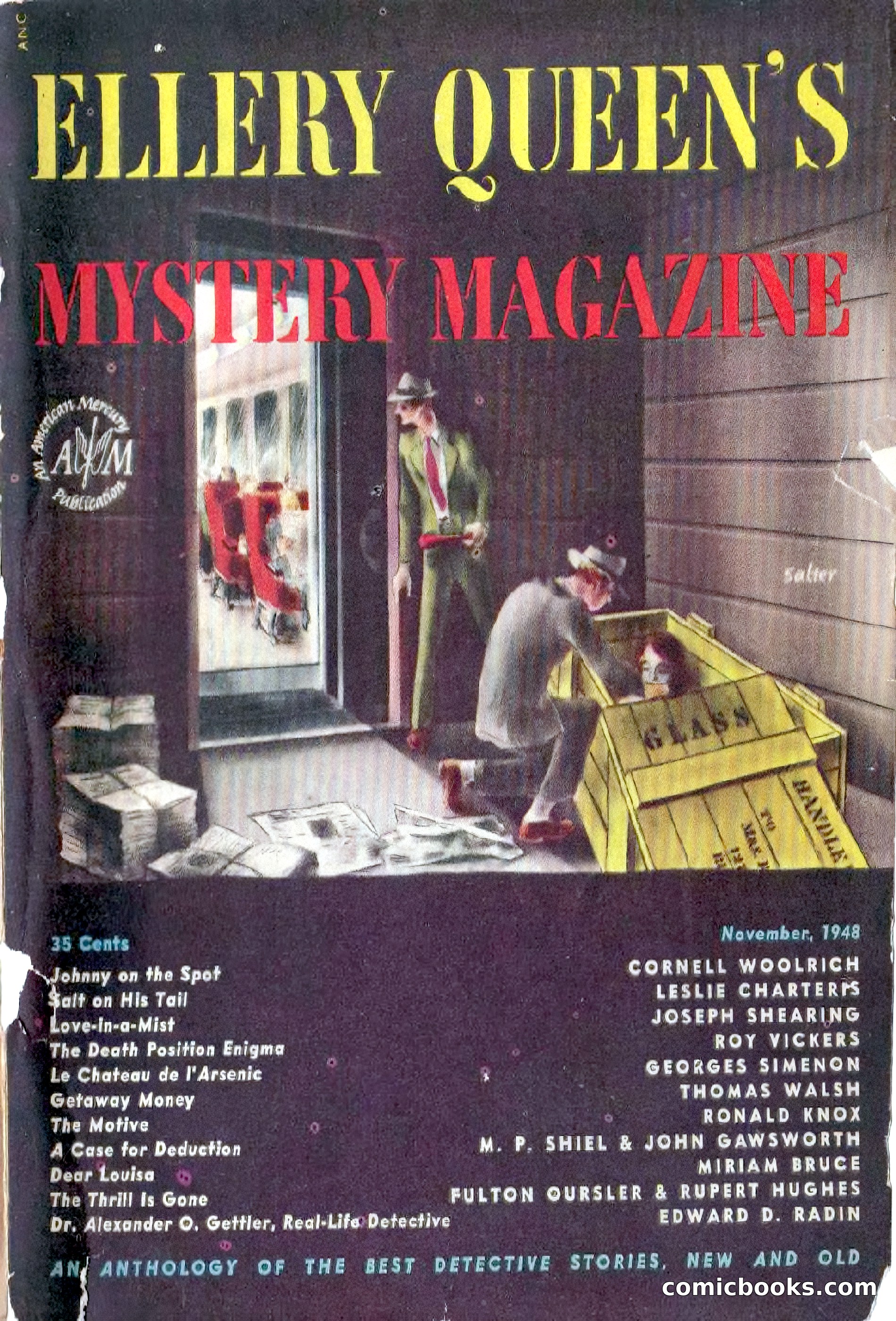 Ellery Queen's Mystery Magazine, November 1948