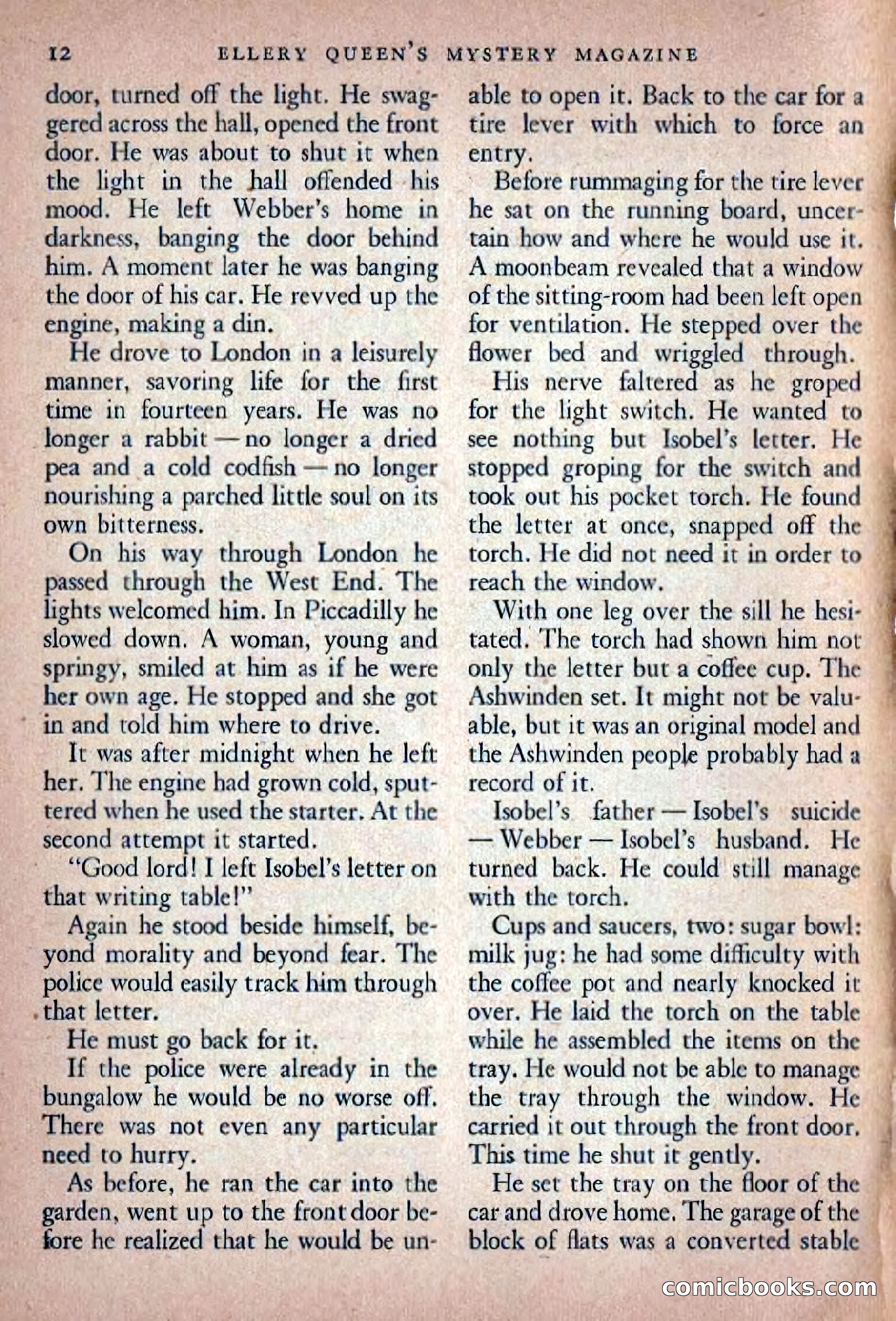 Ellery Queen's Mystery Magazine, November 1948 — page 14 of 148
