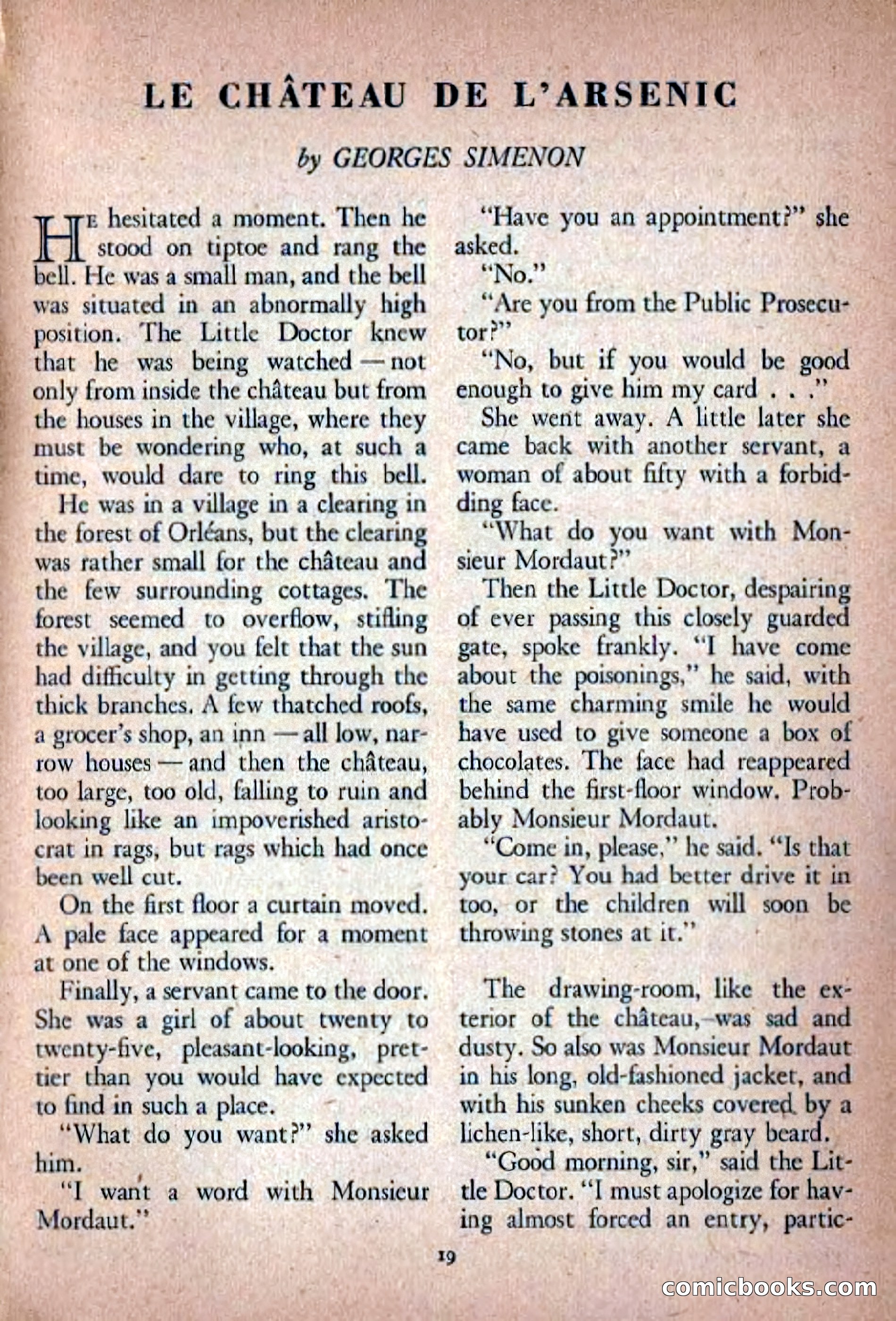 Ellery Queen's Mystery Magazine, November 1948 — page 21 of 148