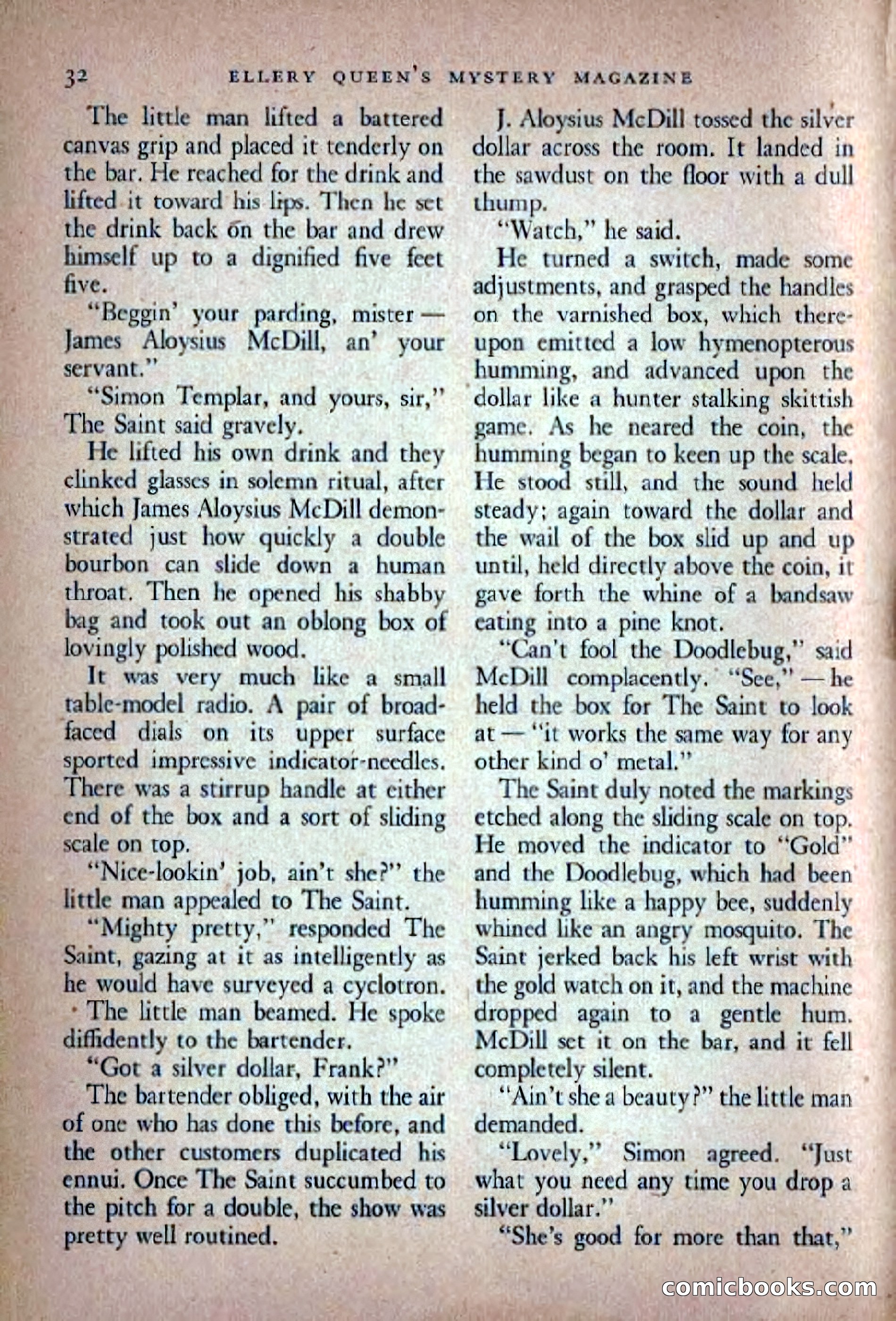 Ellery Queen's Mystery Magazine, November 1948 — page 34 of 148