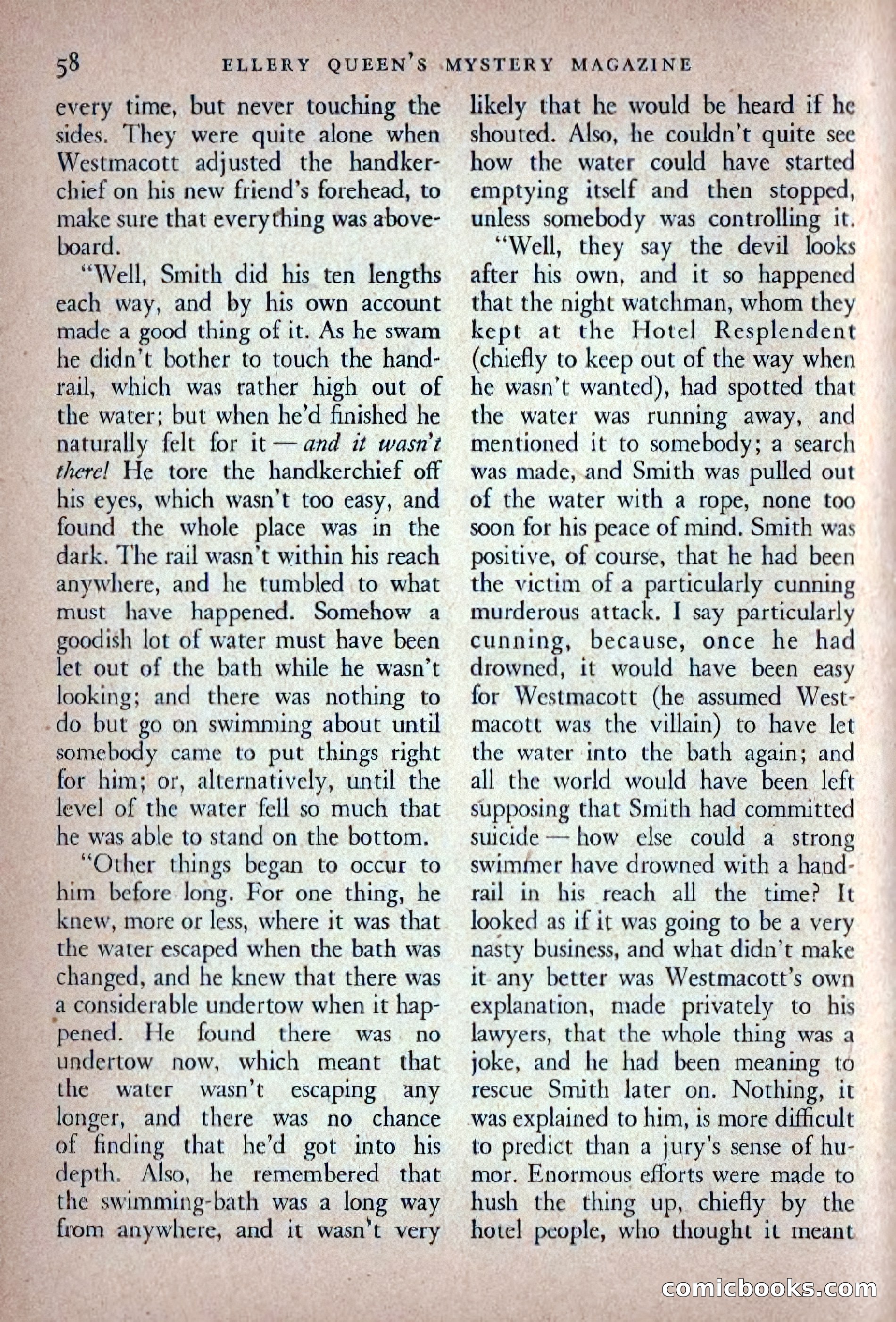 Ellery Queen's Mystery Magazine, November 1948 — page 60 of 148