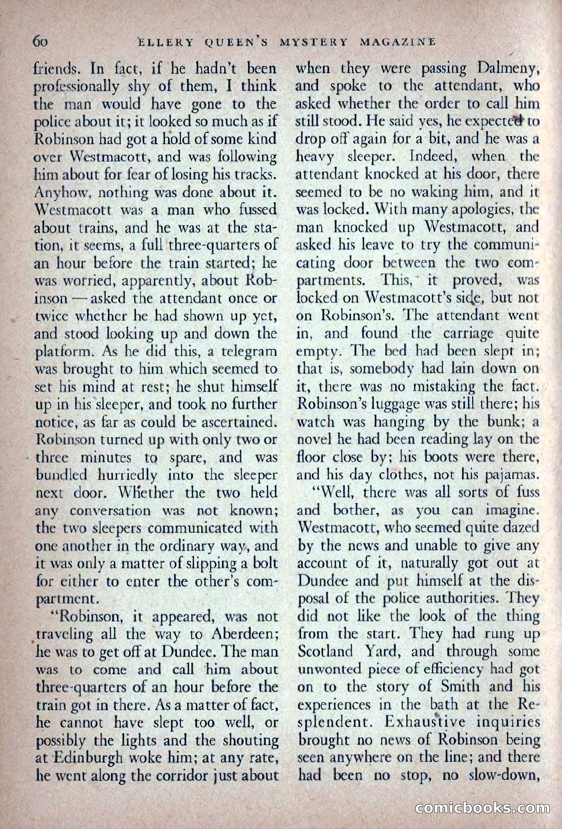 Ellery Queen's Mystery Magazine, November 1948 — page 62 of 148