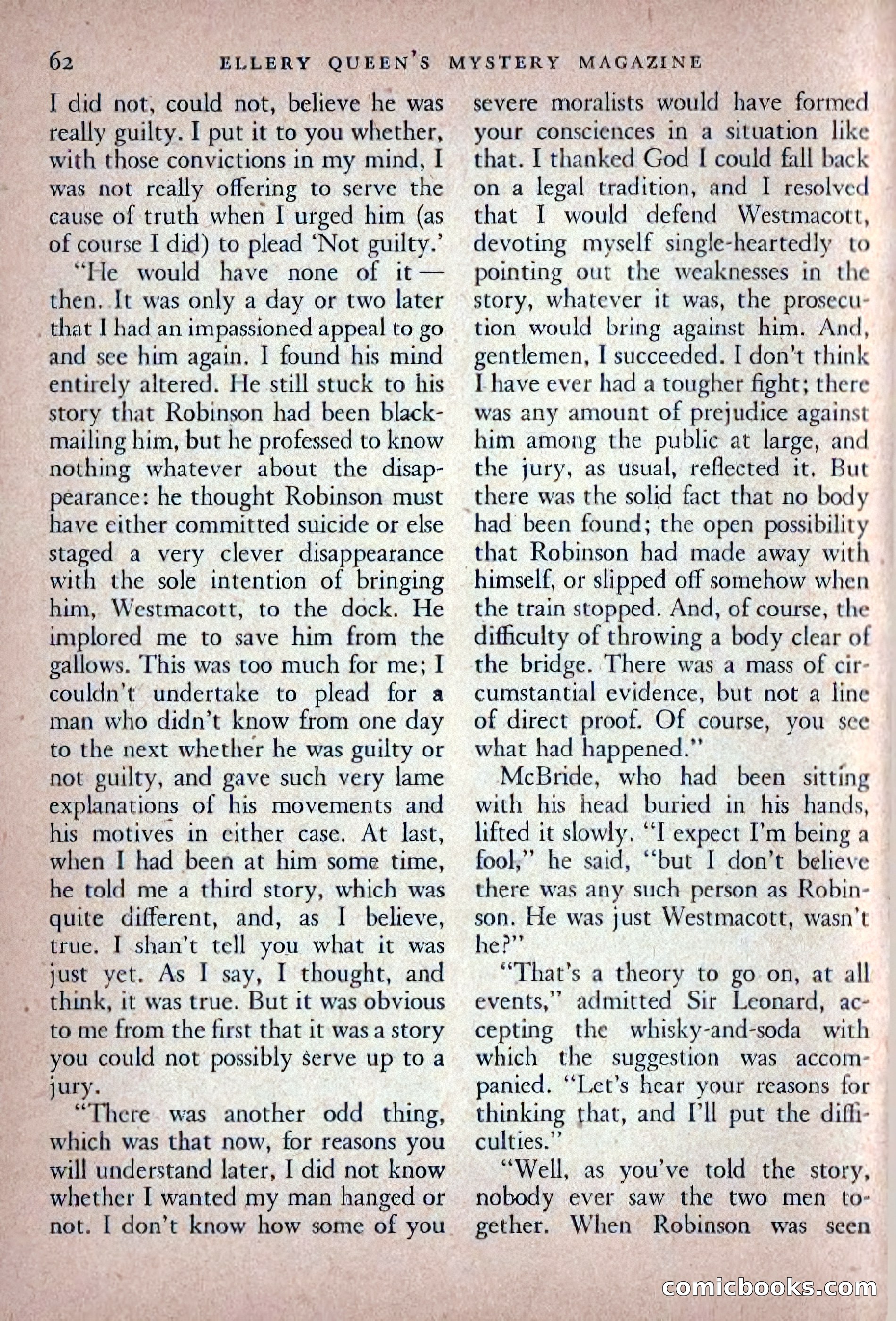 Ellery Queen's Mystery Magazine, November 1948 — page 64 of 148