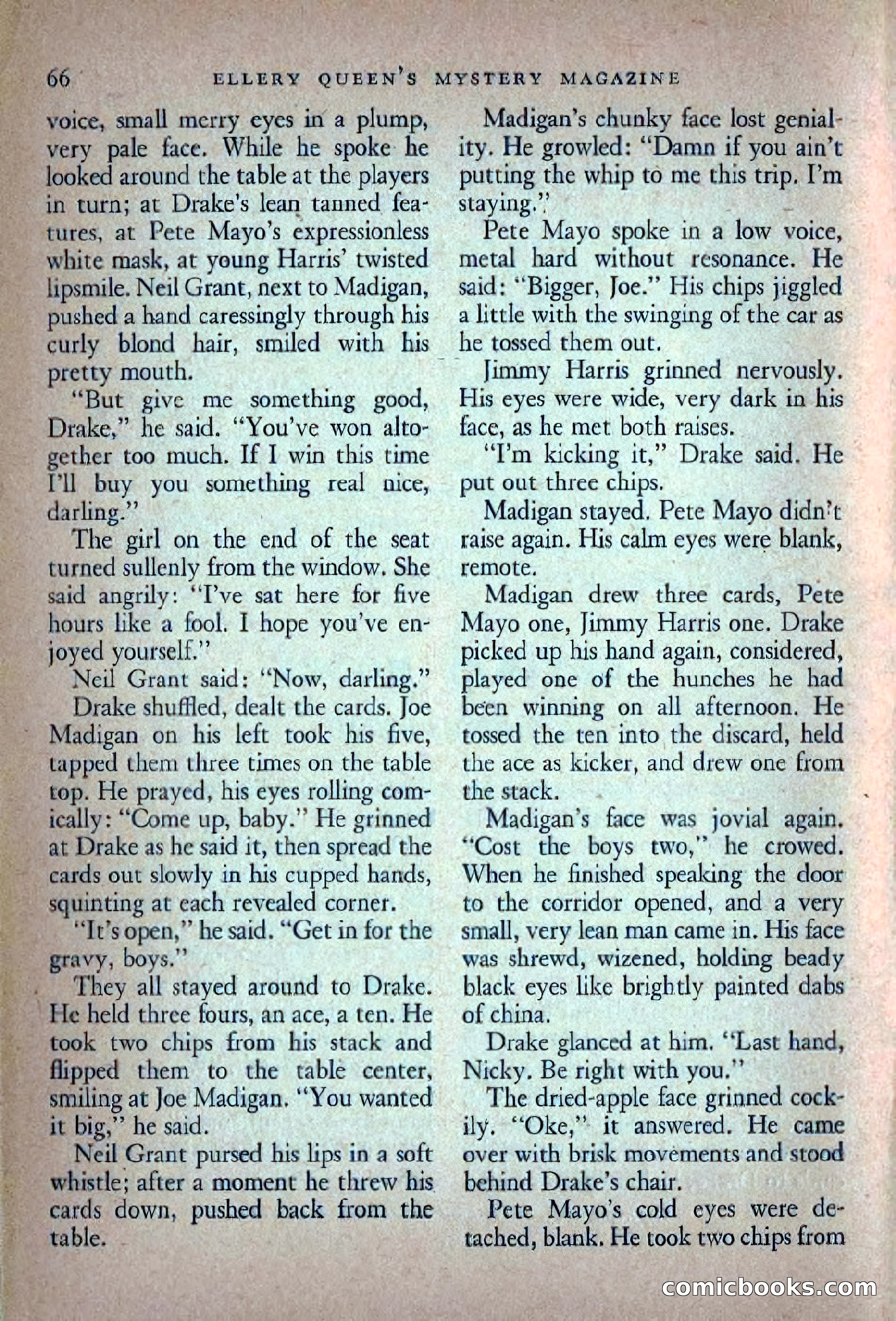 Ellery Queen's Mystery Magazine, November 1948 — page 68 of 148