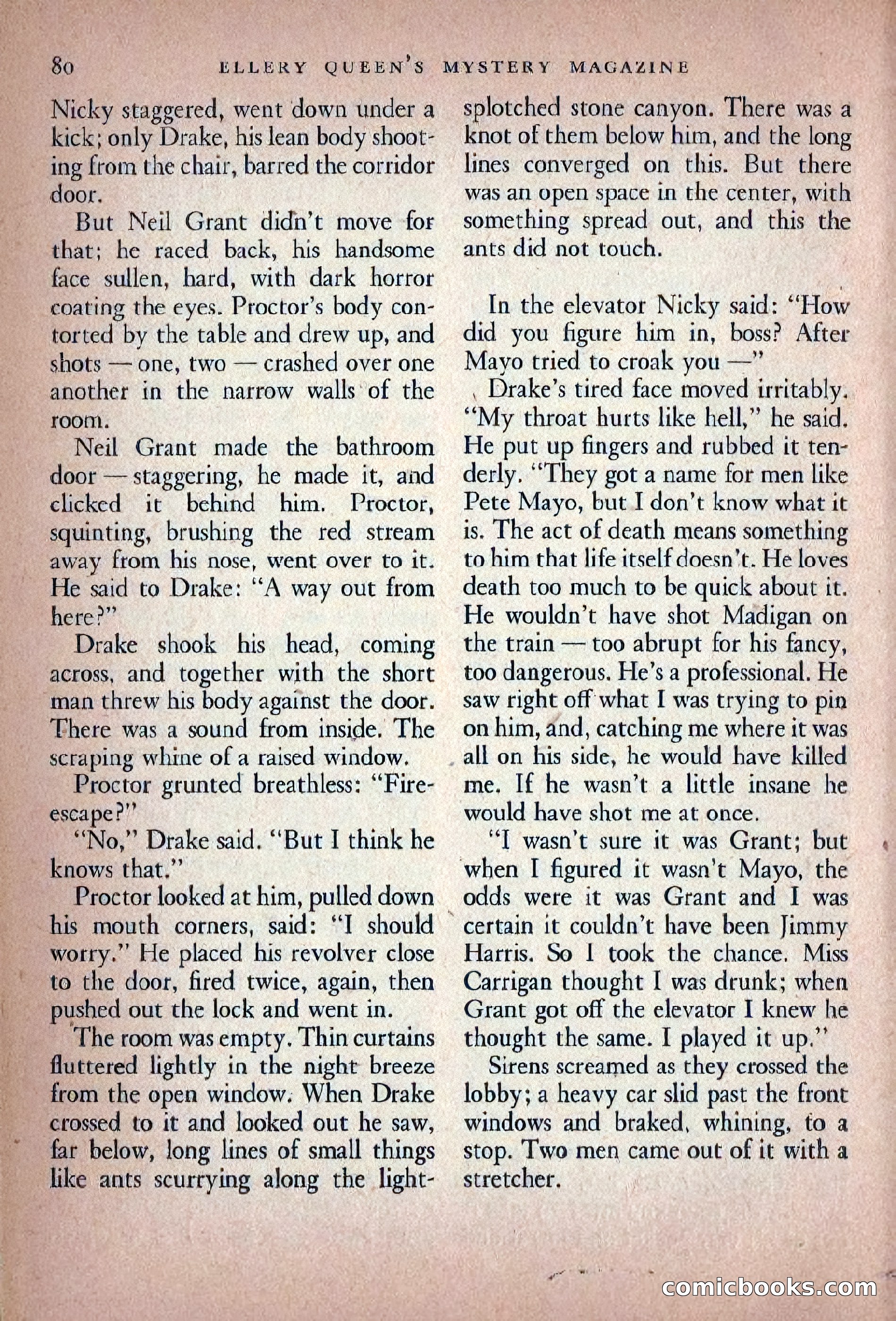 Ellery Queen's Mystery Magazine, November 1948 — page 82 of 148