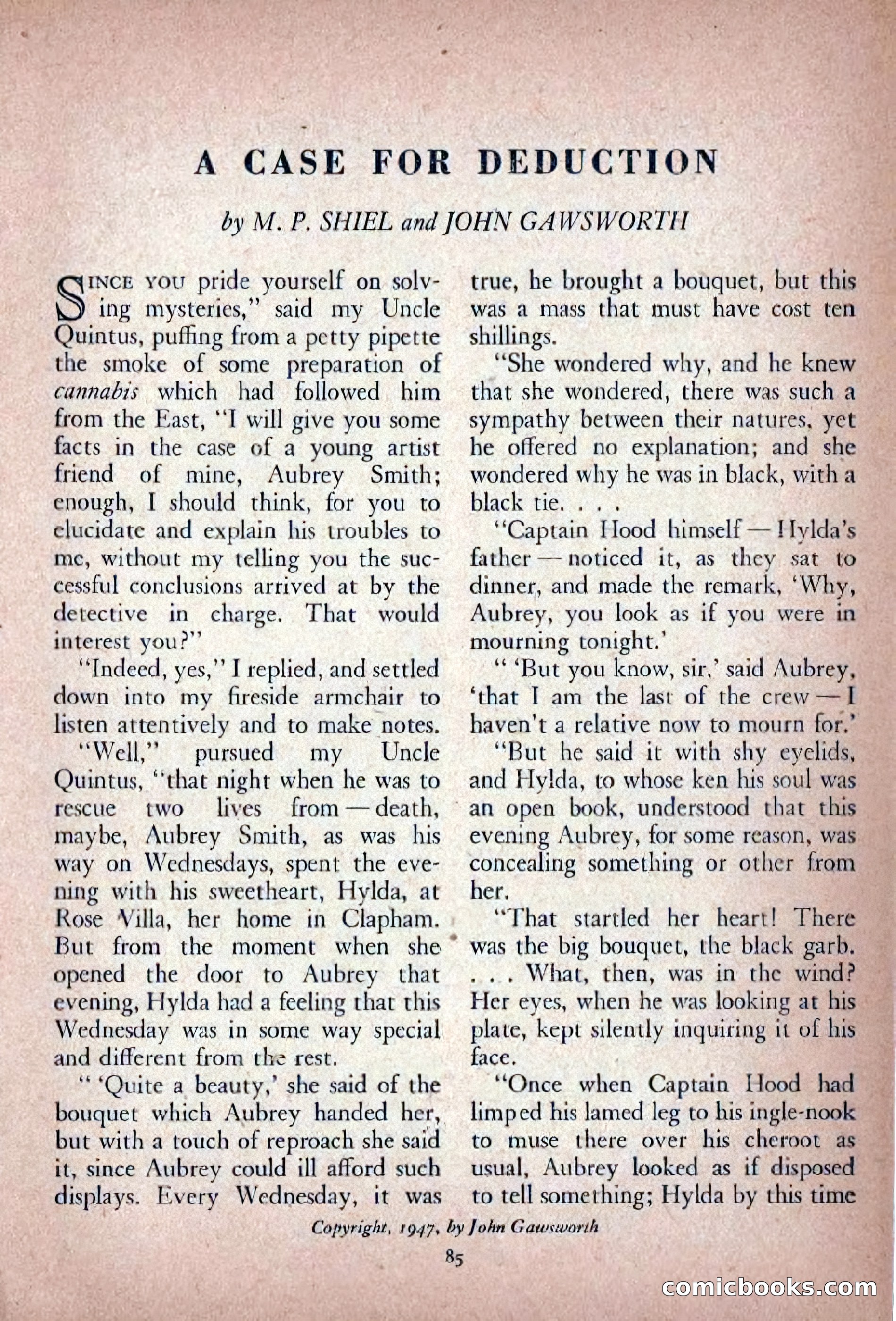 Ellery Queen's Mystery Magazine, November 1948 — page 87 of 148
