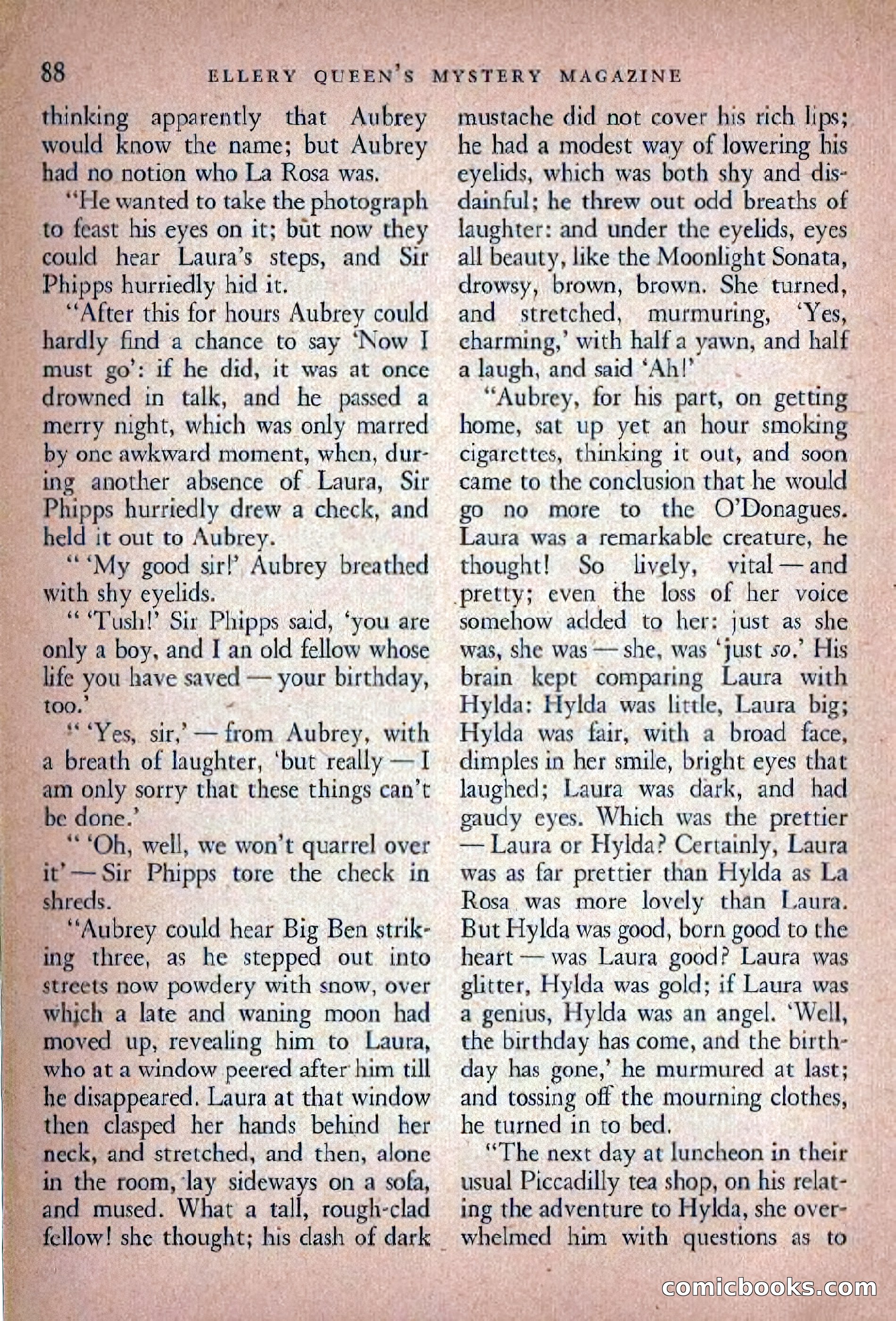 Ellery Queen's Mystery Magazine, November 1948 — page 90 of 148