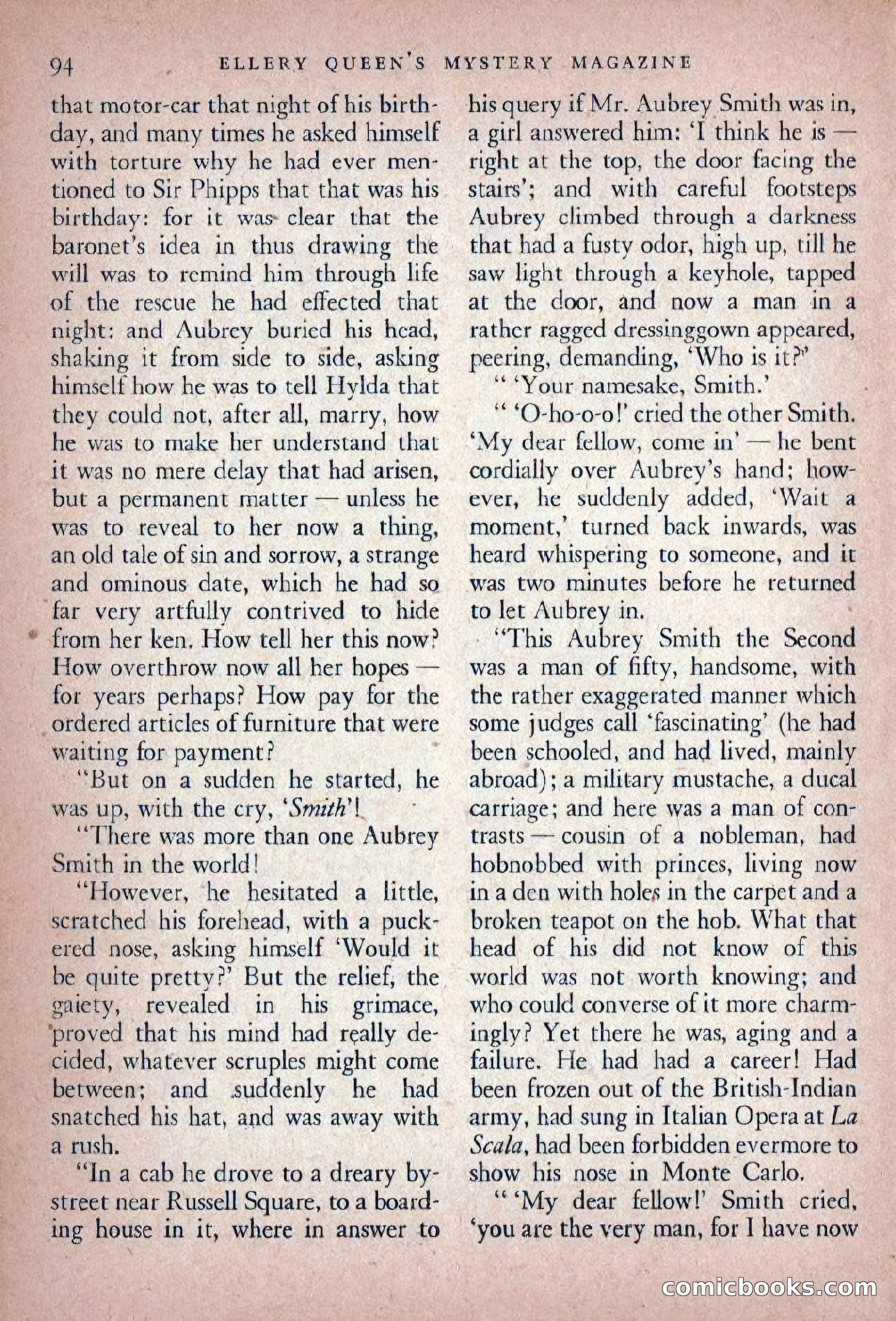 Ellery Queen's Mystery Magazine, November 1948 — page 96 of 148