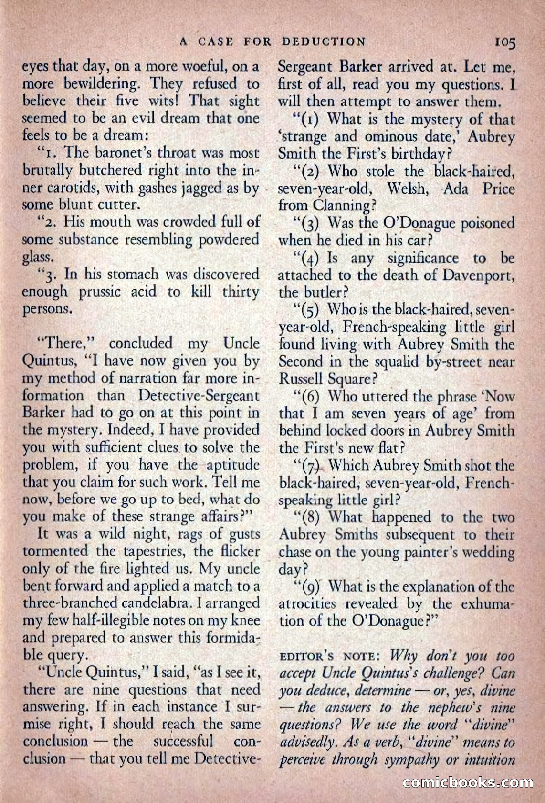 Ellery Queen's Mystery Magazine, November 1948 — page 107 of 148