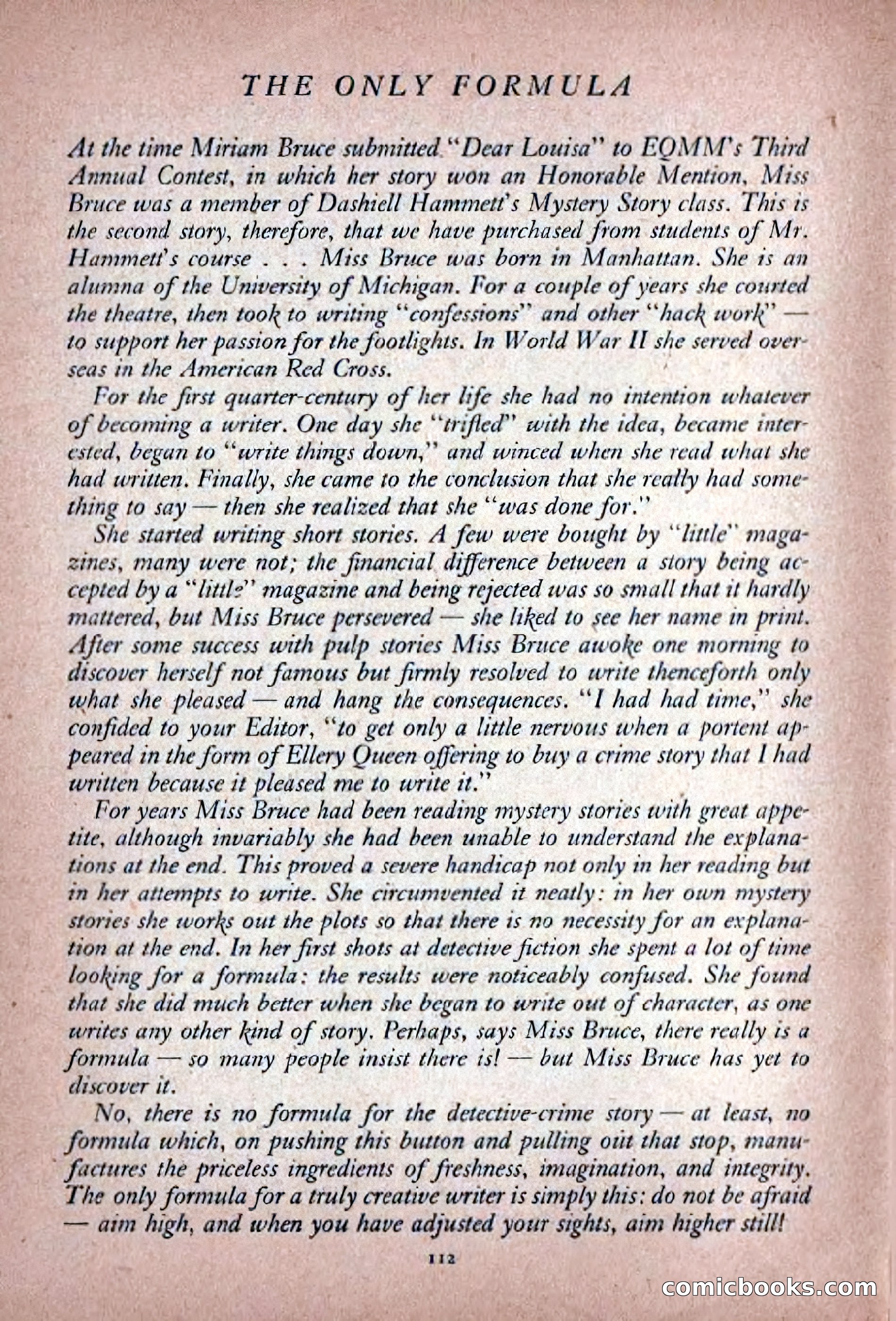 Ellery Queen's Mystery Magazine, November 1948 — page 114 of 148