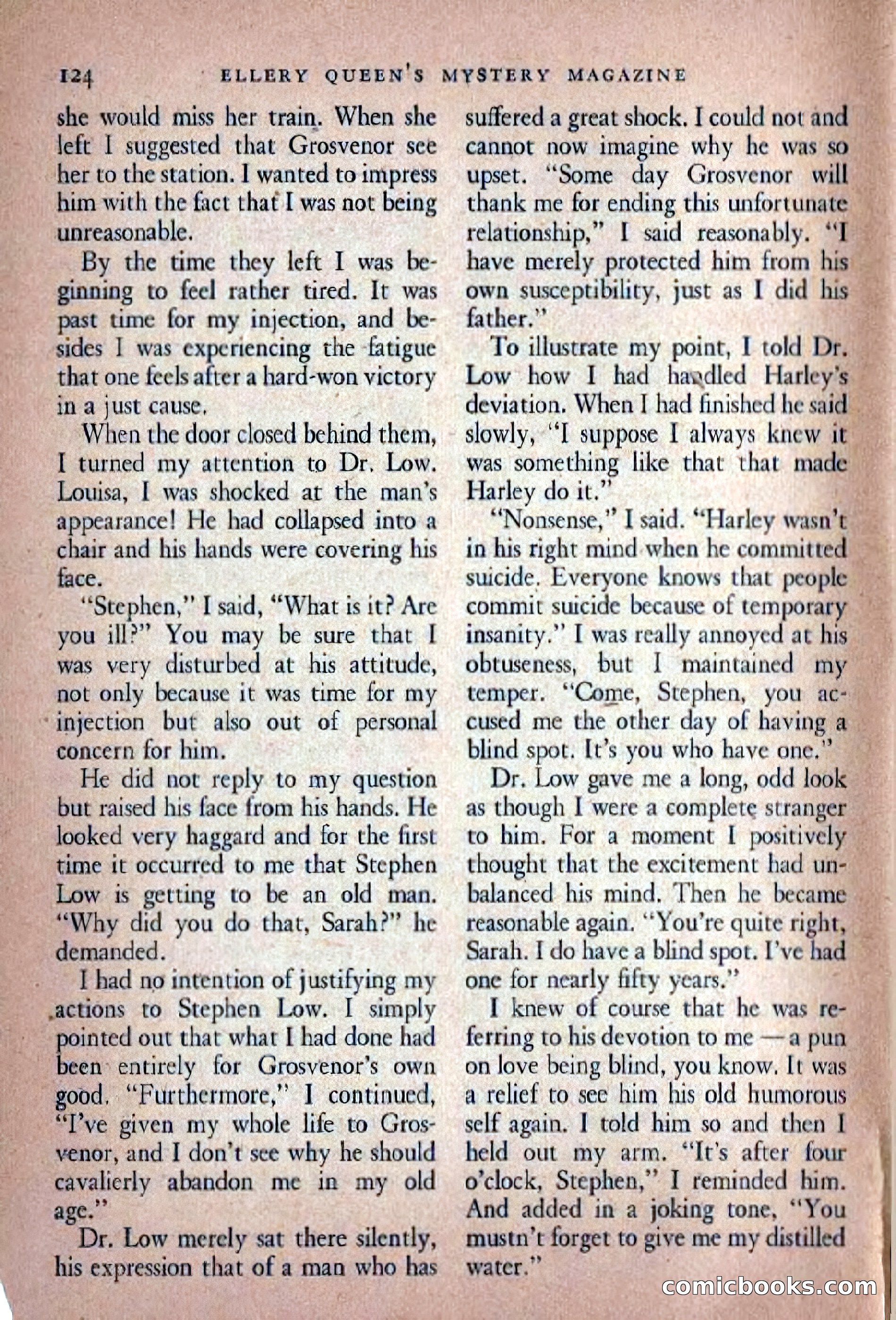 Ellery Queen's Mystery Magazine, November 1948 — page 126 of 148