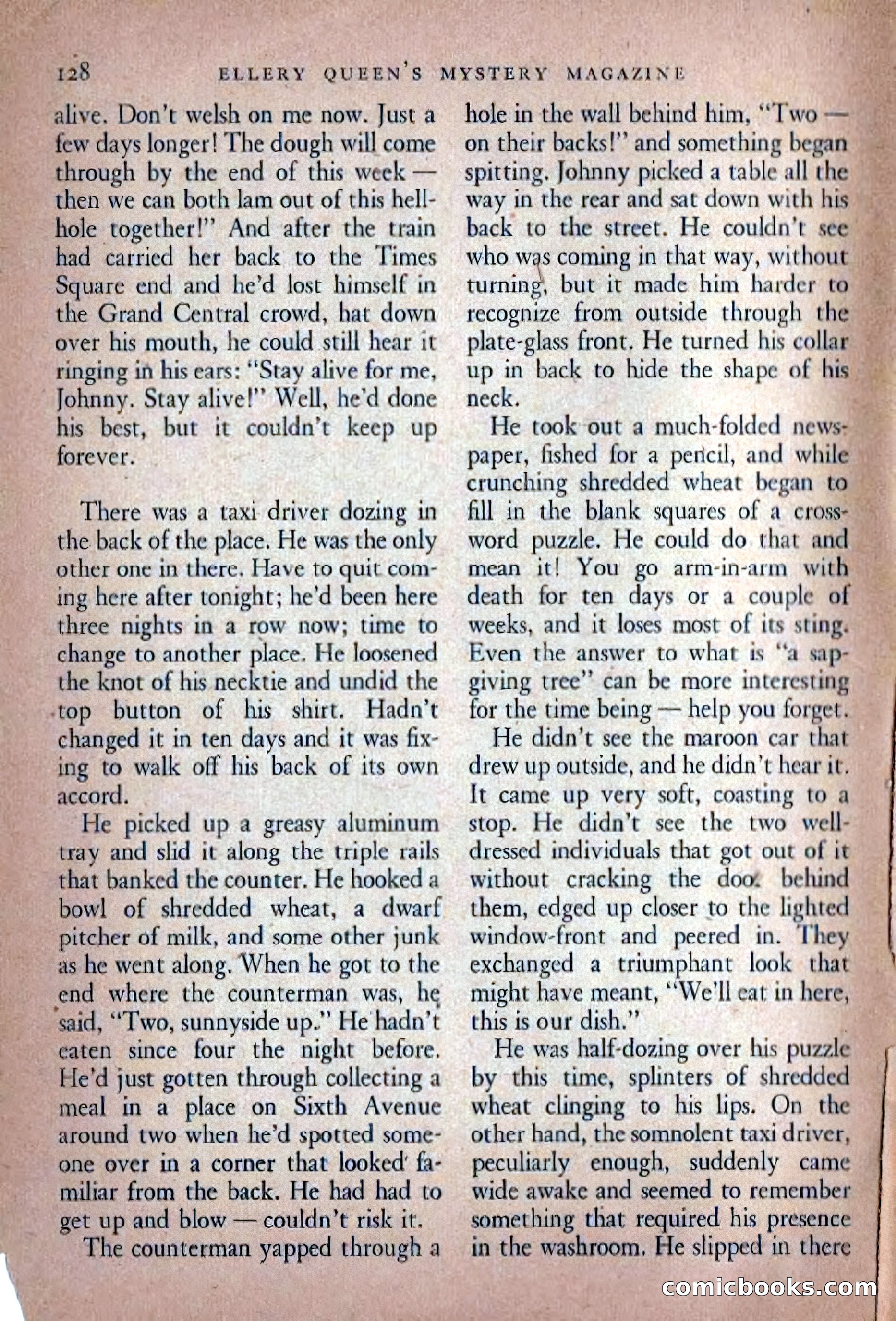 Ellery Queen's Mystery Magazine, November 1948 — page 130 of 148