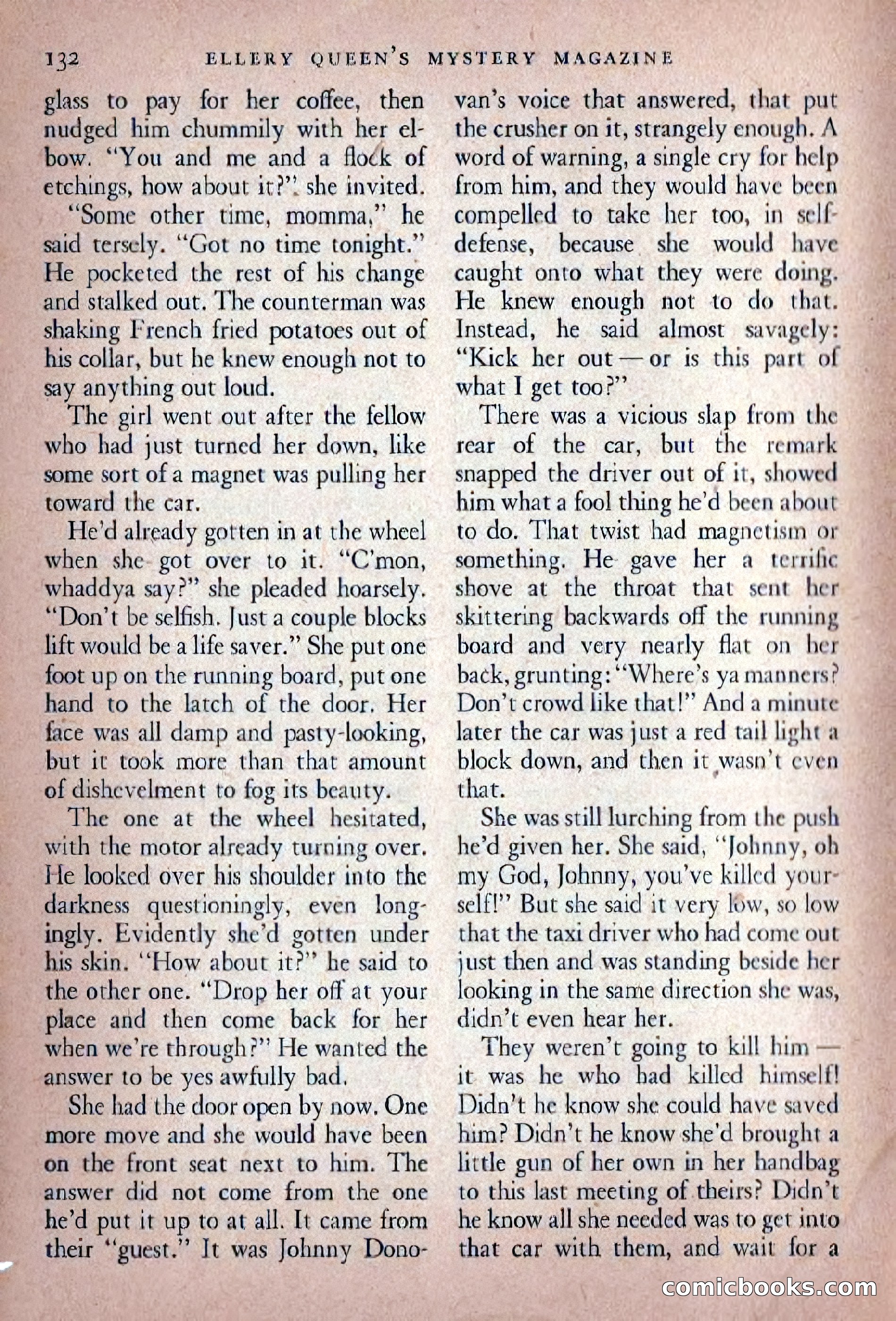 Ellery Queen's Mystery Magazine, November 1948 — page 134 of 148