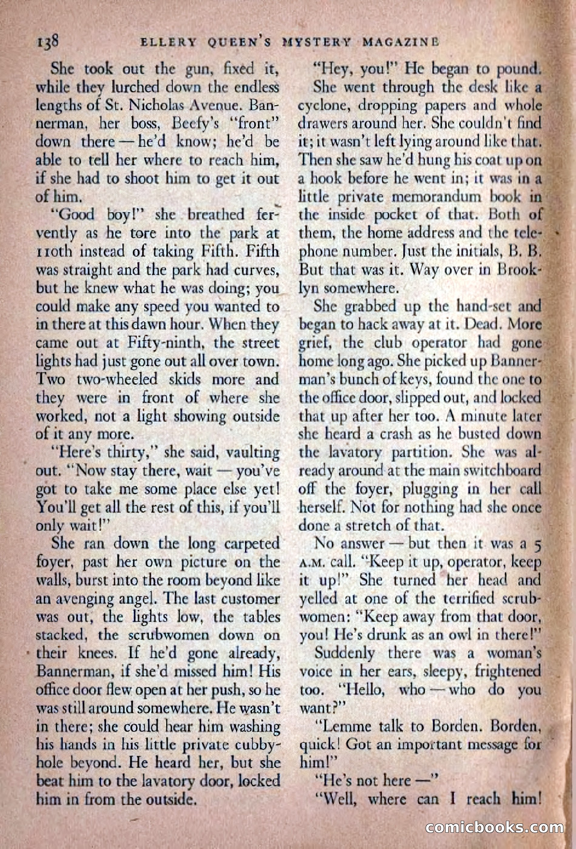 Ellery Queen's Mystery Magazine, November 1948 — page 140 of 148