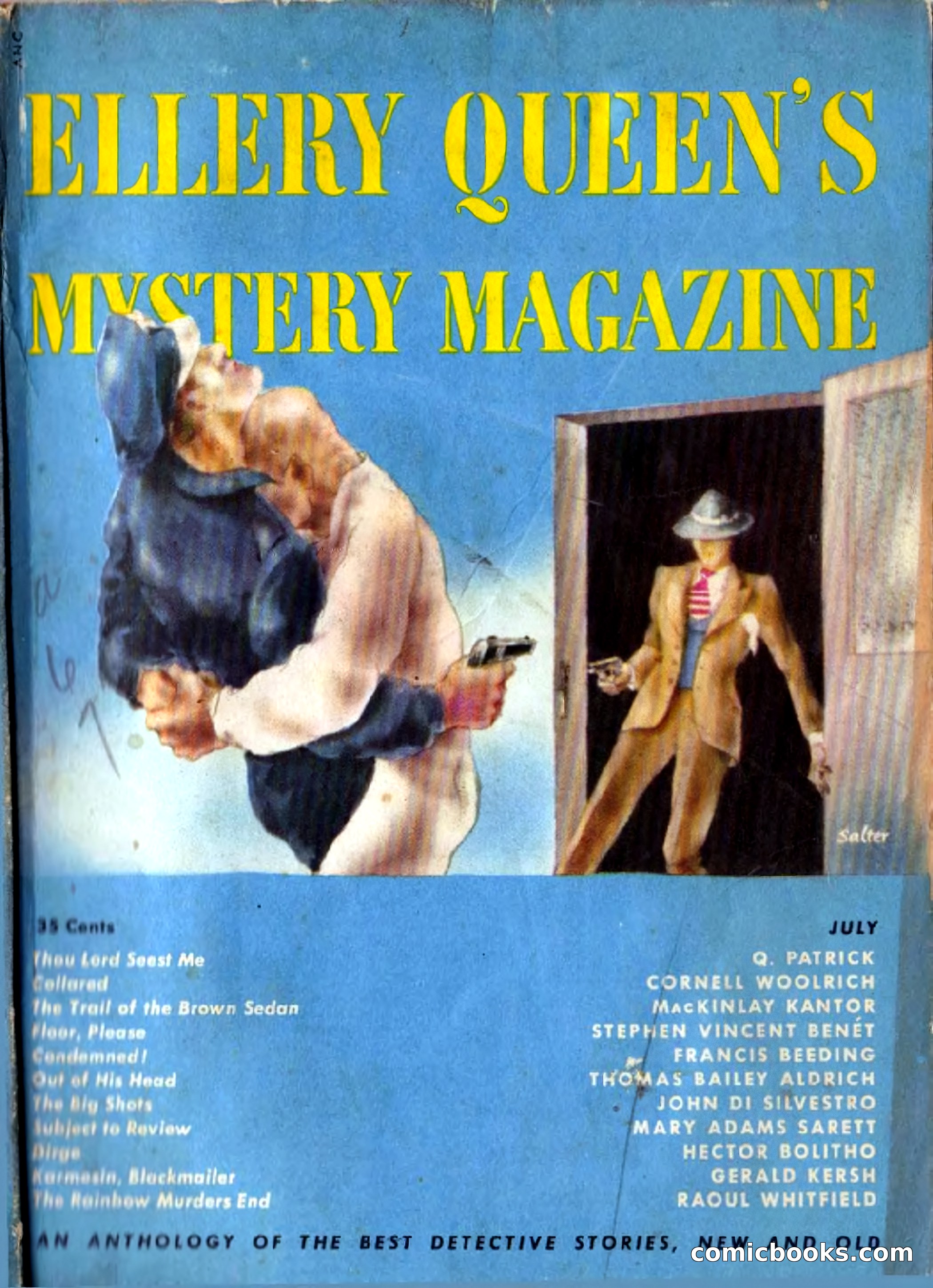 Ellery Queen's Mystery Magazine, July 1949