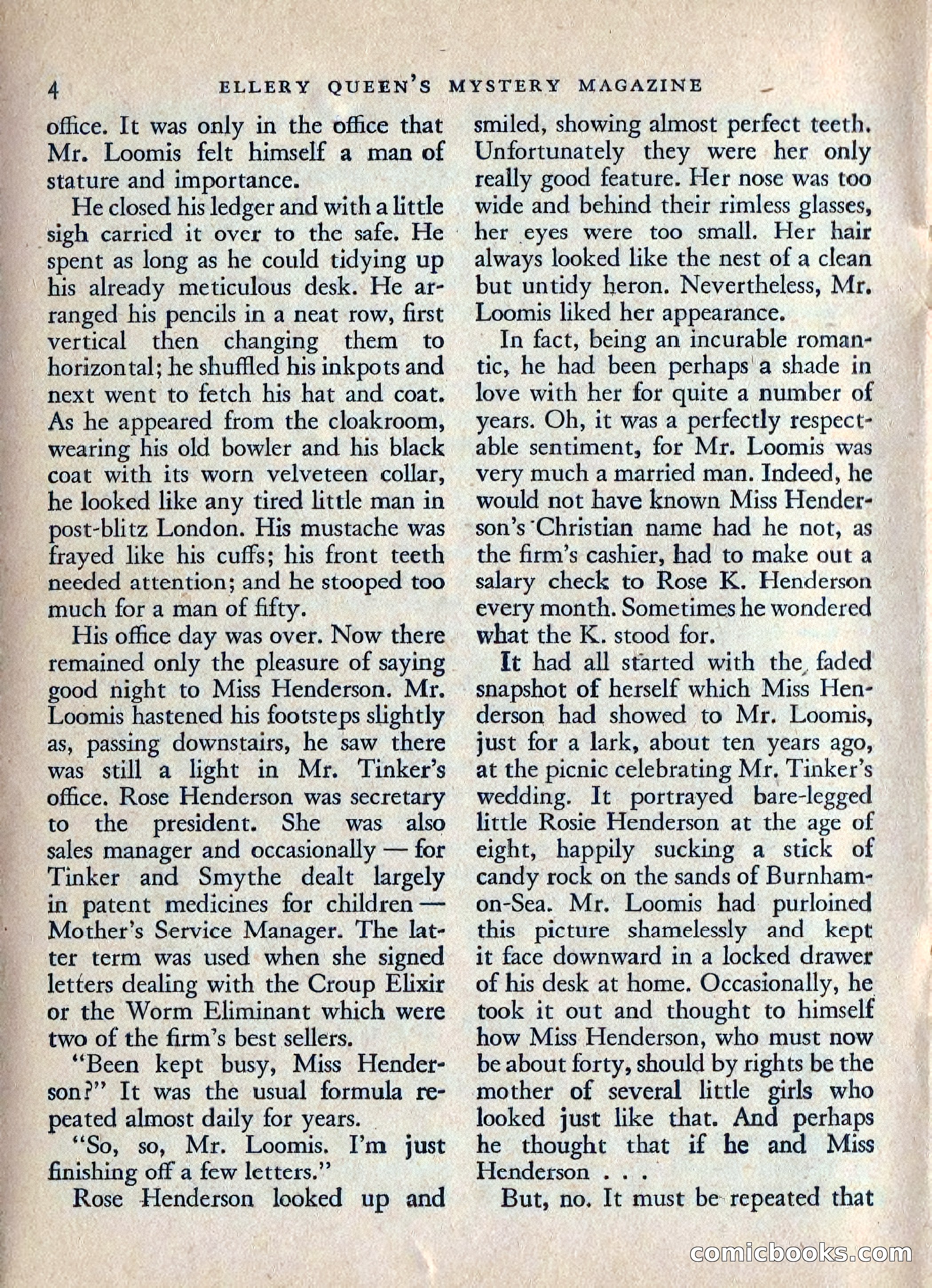 Ellery Queen's Mystery Magazine, July 1949 — page 7 of 149