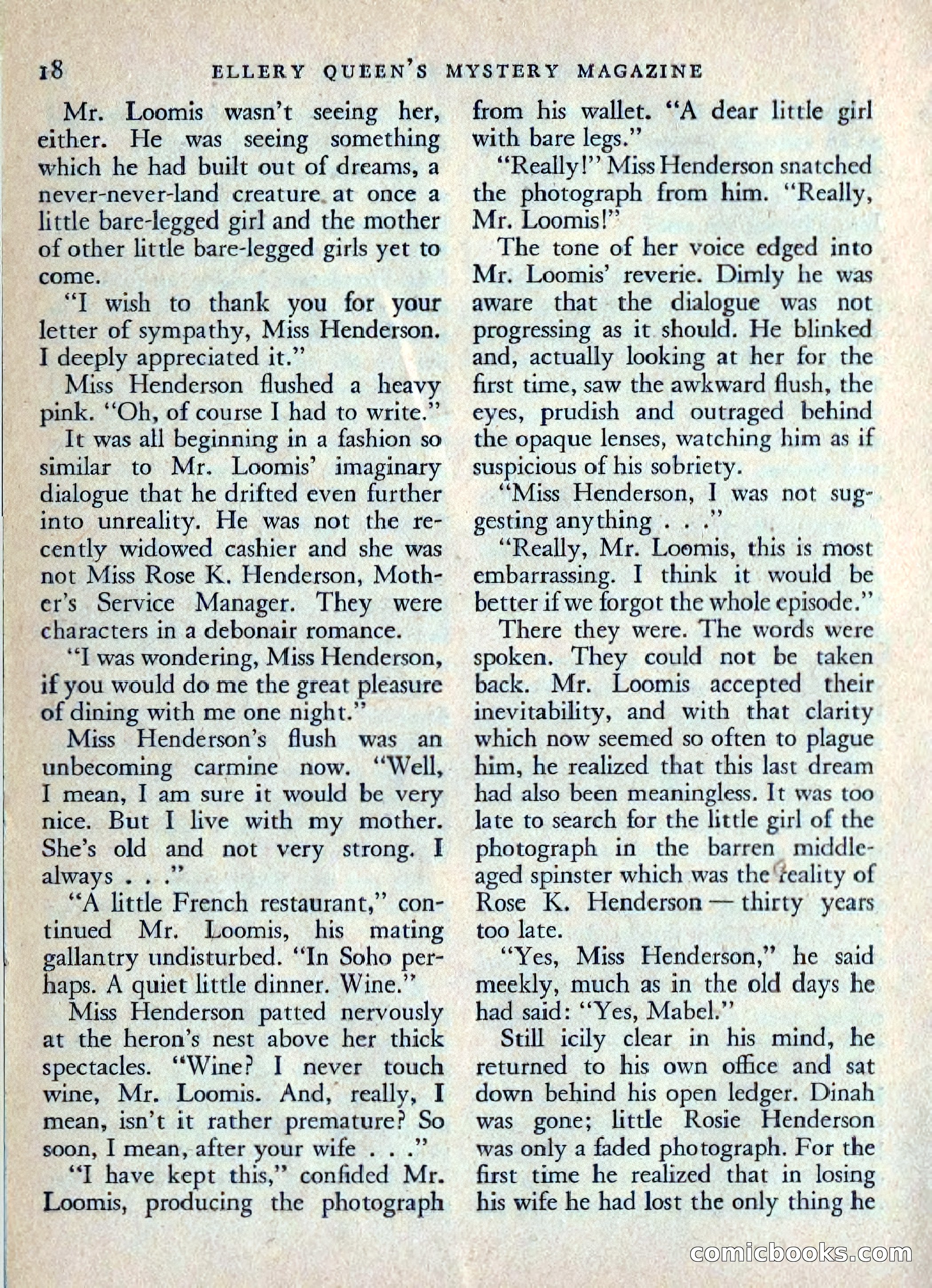 Ellery Queen's Mystery Magazine, July 1949 — page 21 of 149