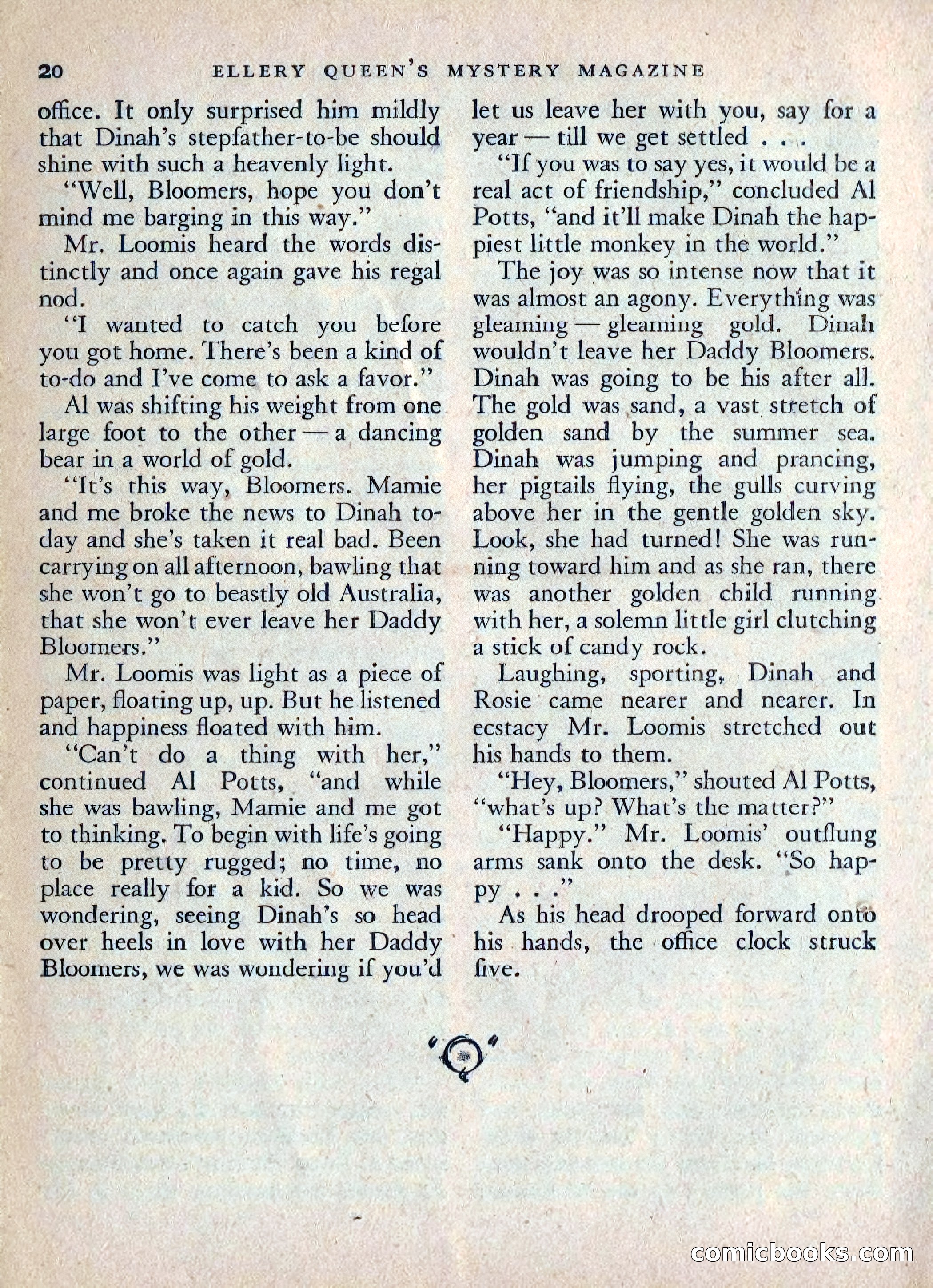 Ellery Queen's Mystery Magazine, July 1949 — page 23 of 149