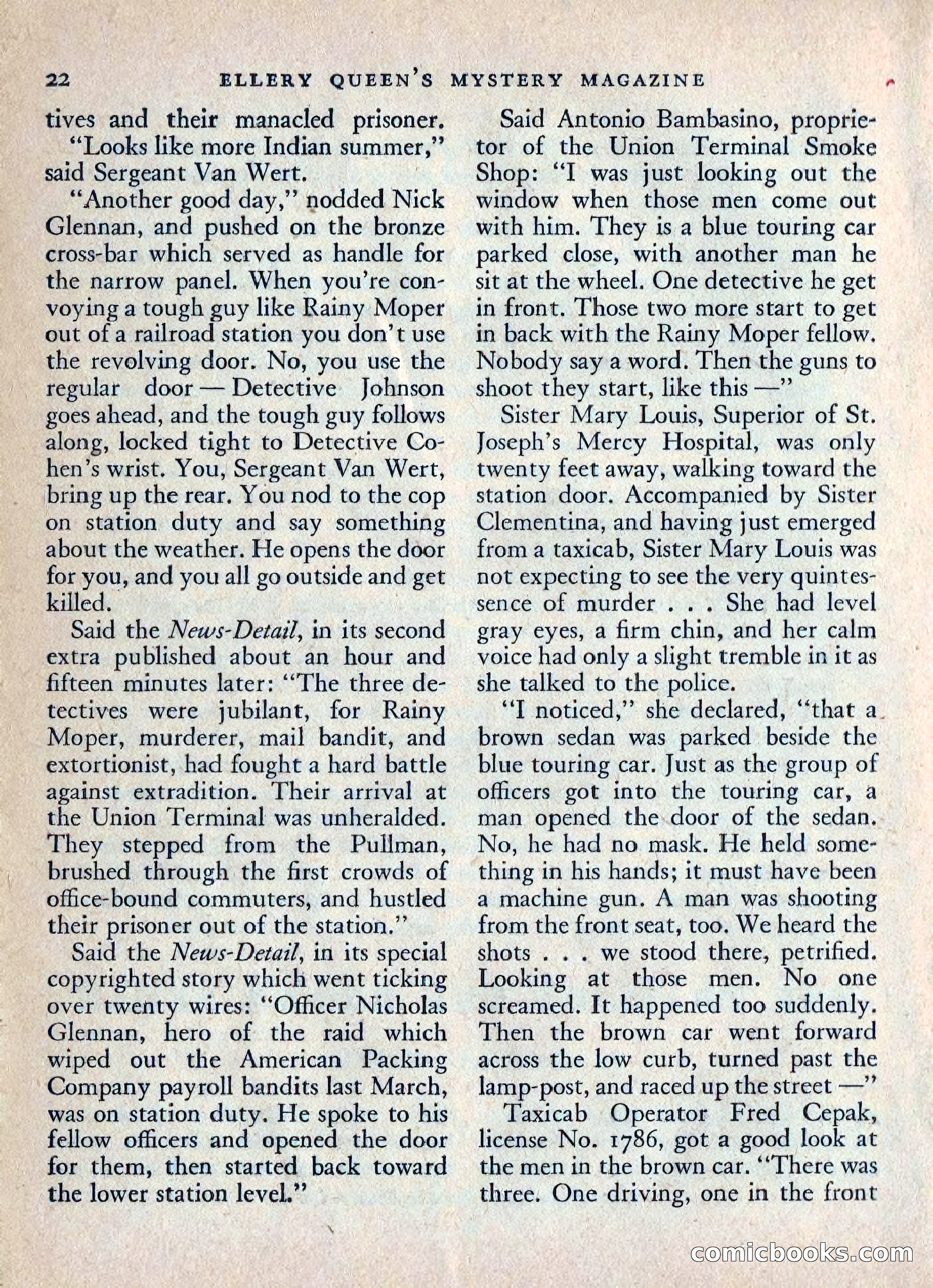 Ellery Queen's Mystery Magazine, July 1949 — page 25 of 149