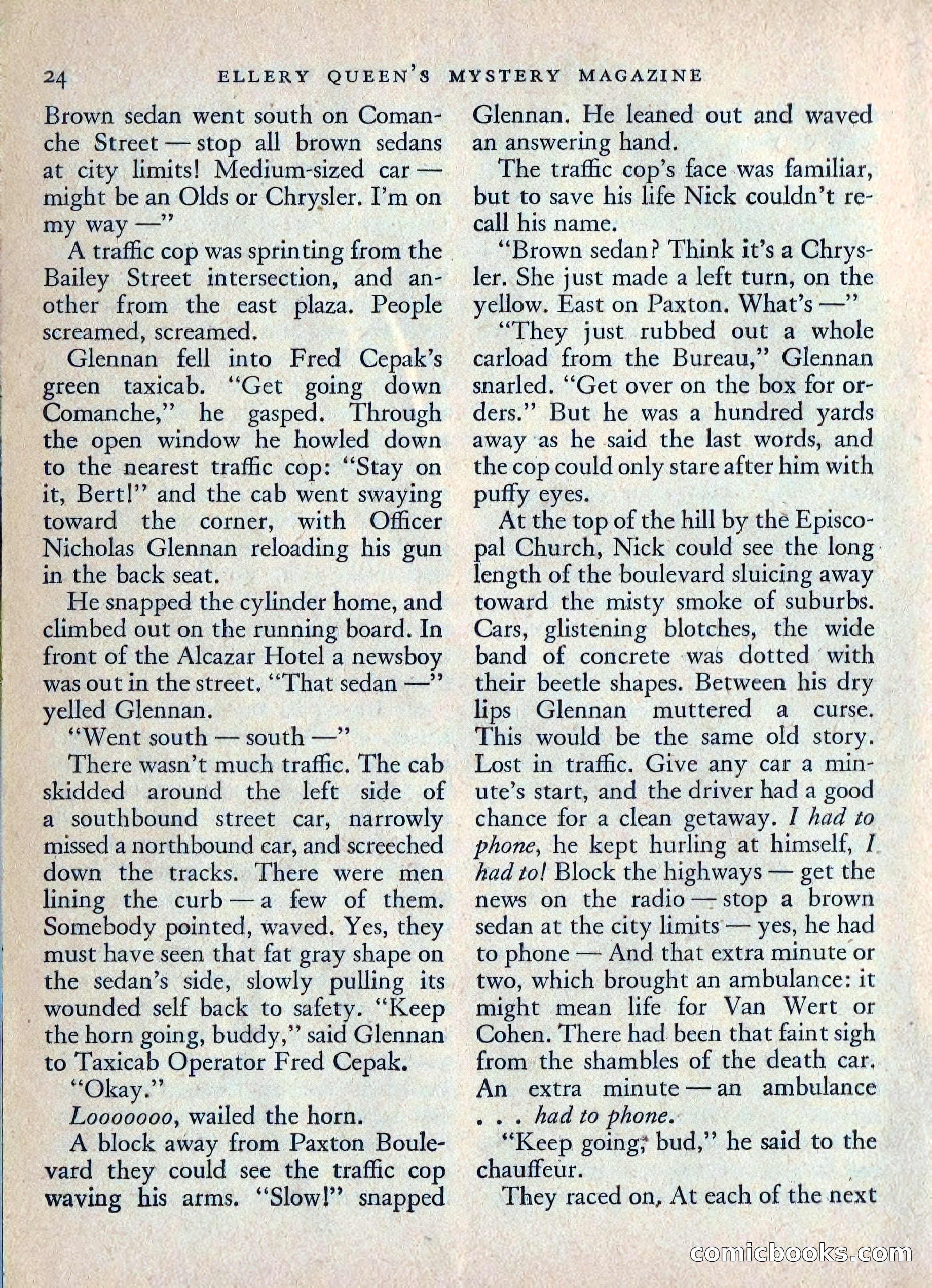 Ellery Queen's Mystery Magazine, July 1949 — page 27 of 149
