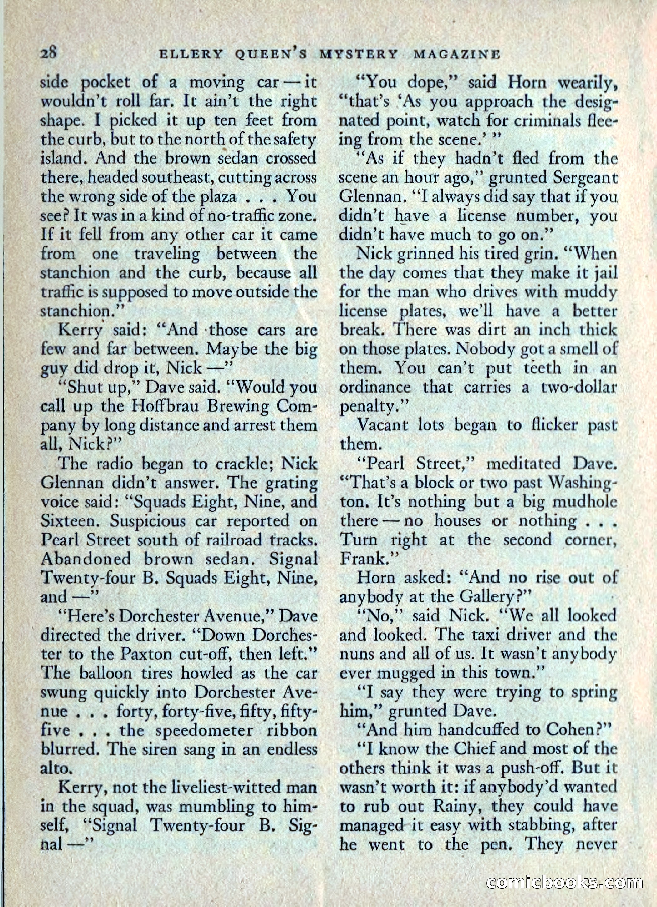 Ellery Queen's Mystery Magazine, July 1949 — page 31 of 149