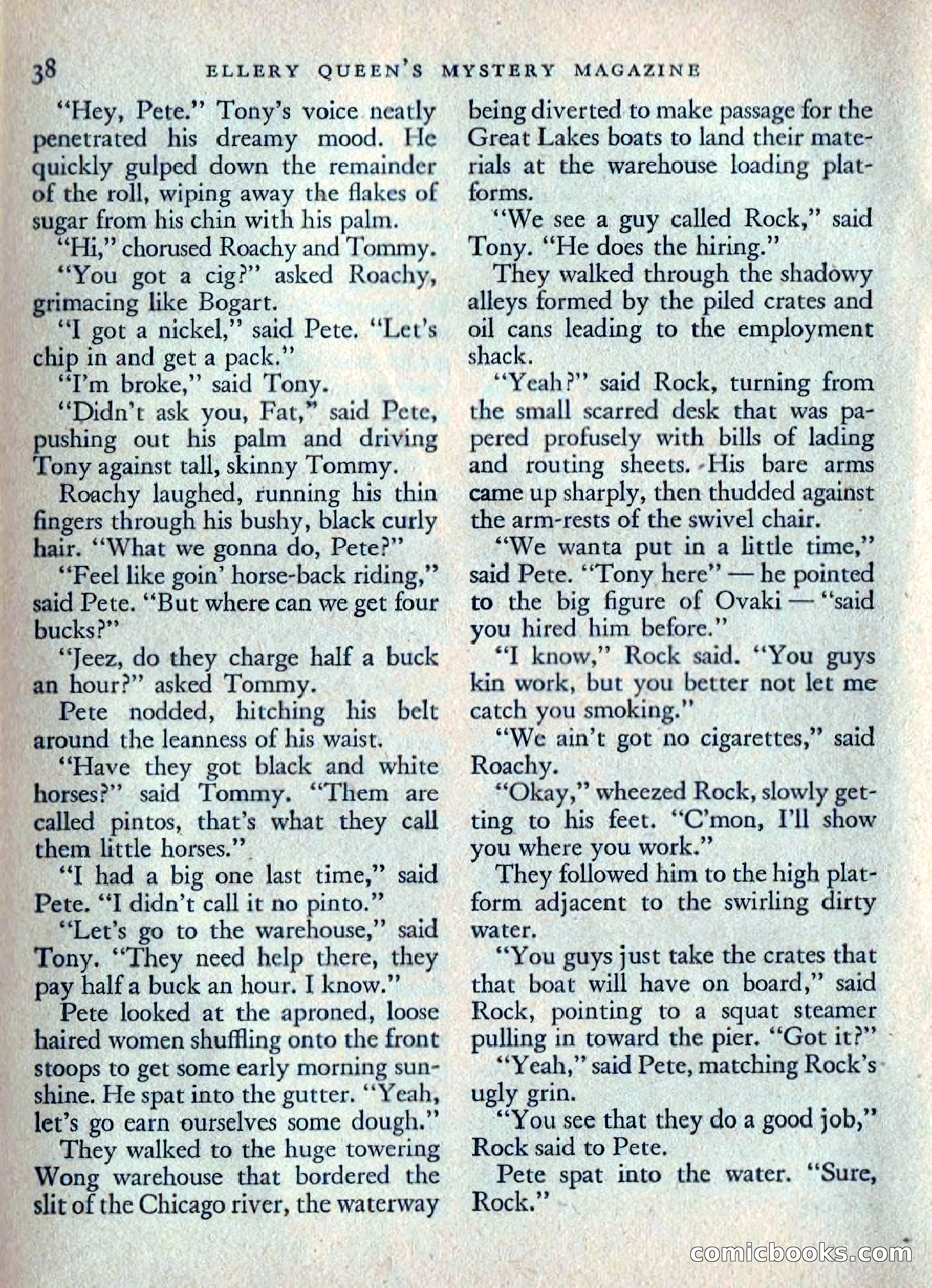 Ellery Queen's Mystery Magazine, July 1949 — page 41 of 149