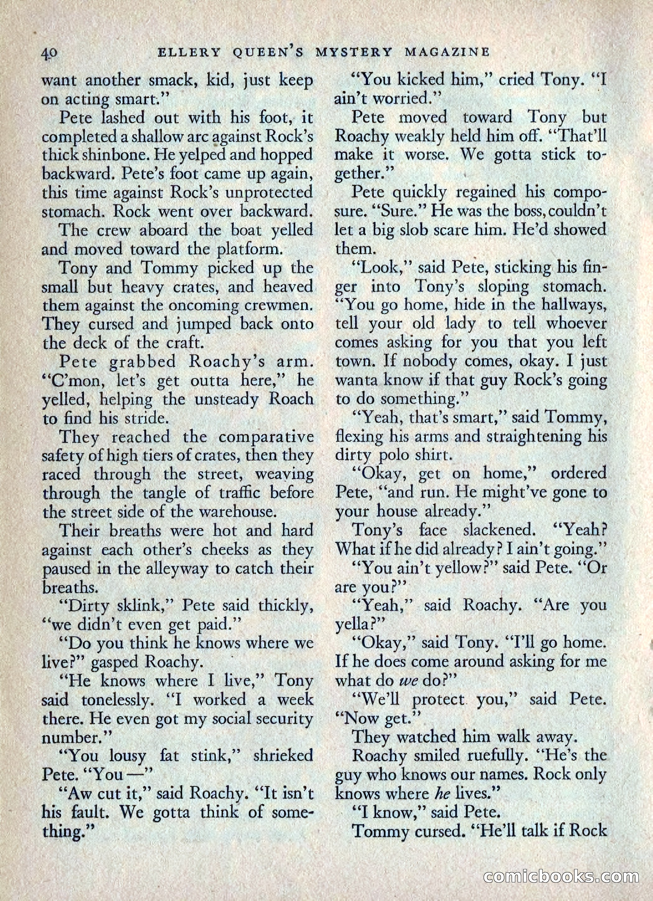 Ellery Queen's Mystery Magazine, July 1949 — page 43 of 149