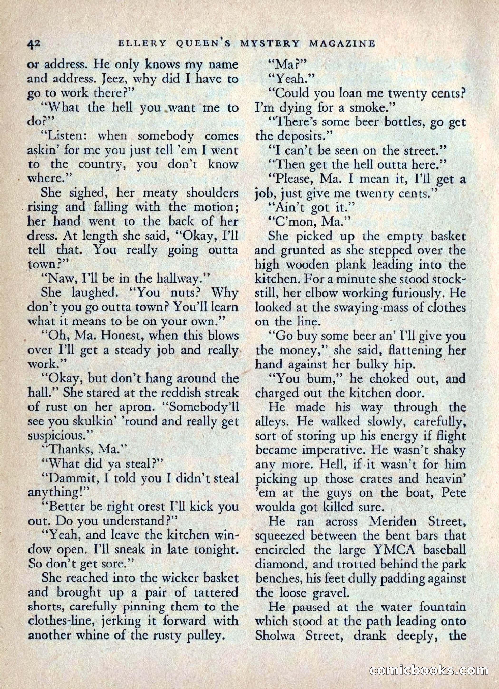 Ellery Queen's Mystery Magazine, July 1949 — page 45 of 149
