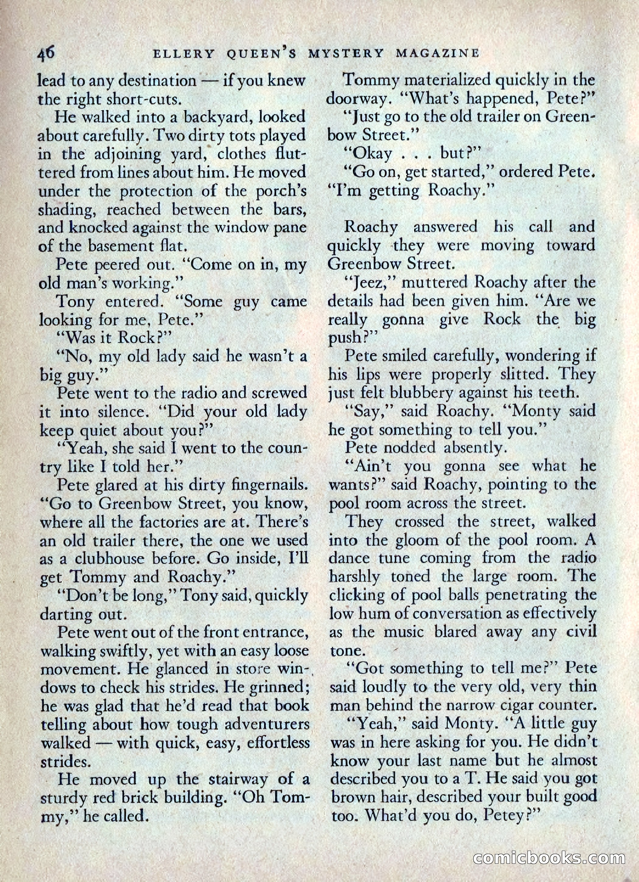 Ellery Queen's Mystery Magazine, July 1949 — page 49 of 149