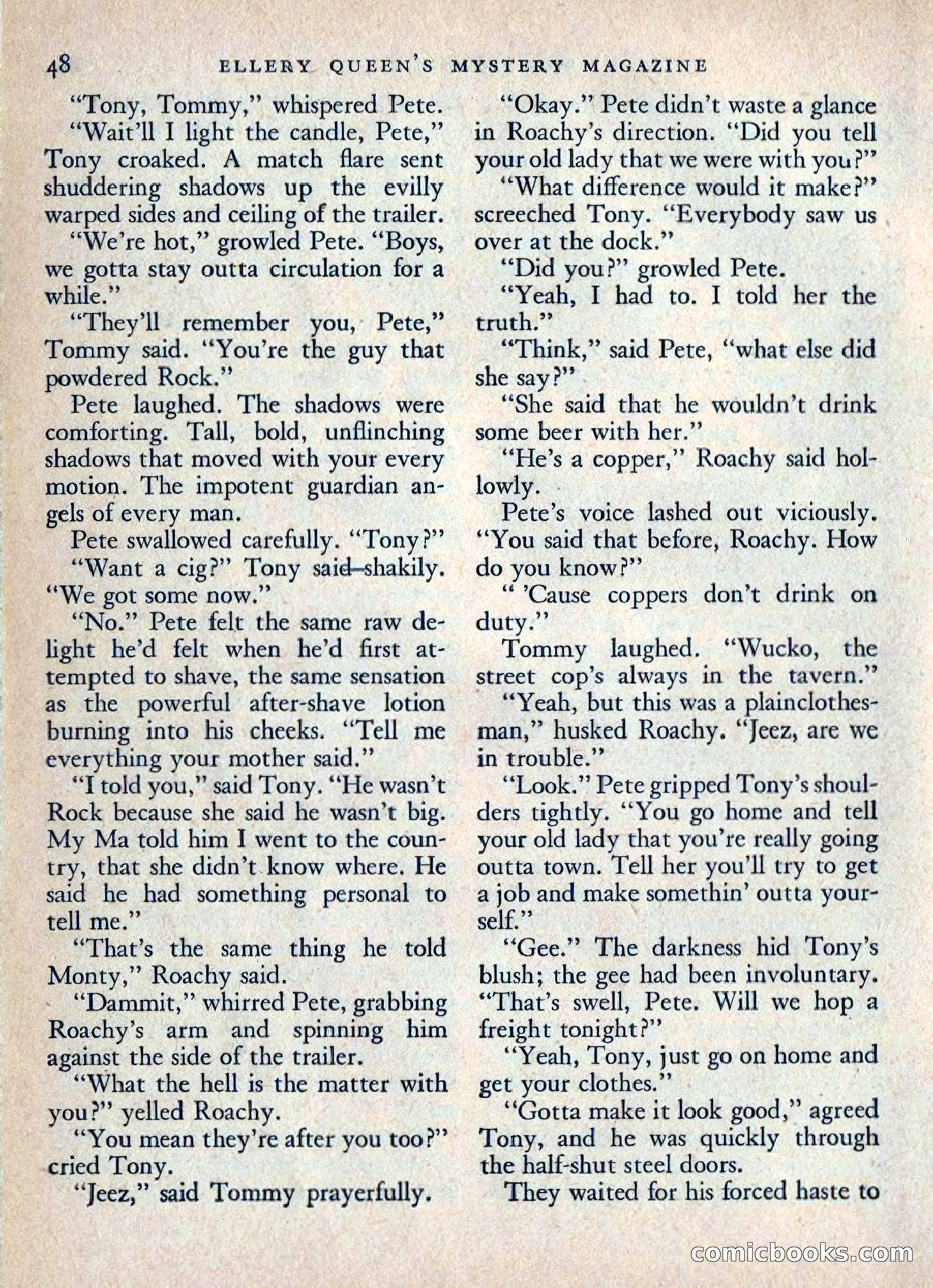 Ellery Queen's Mystery Magazine, July 1949 — page 51 of 149
