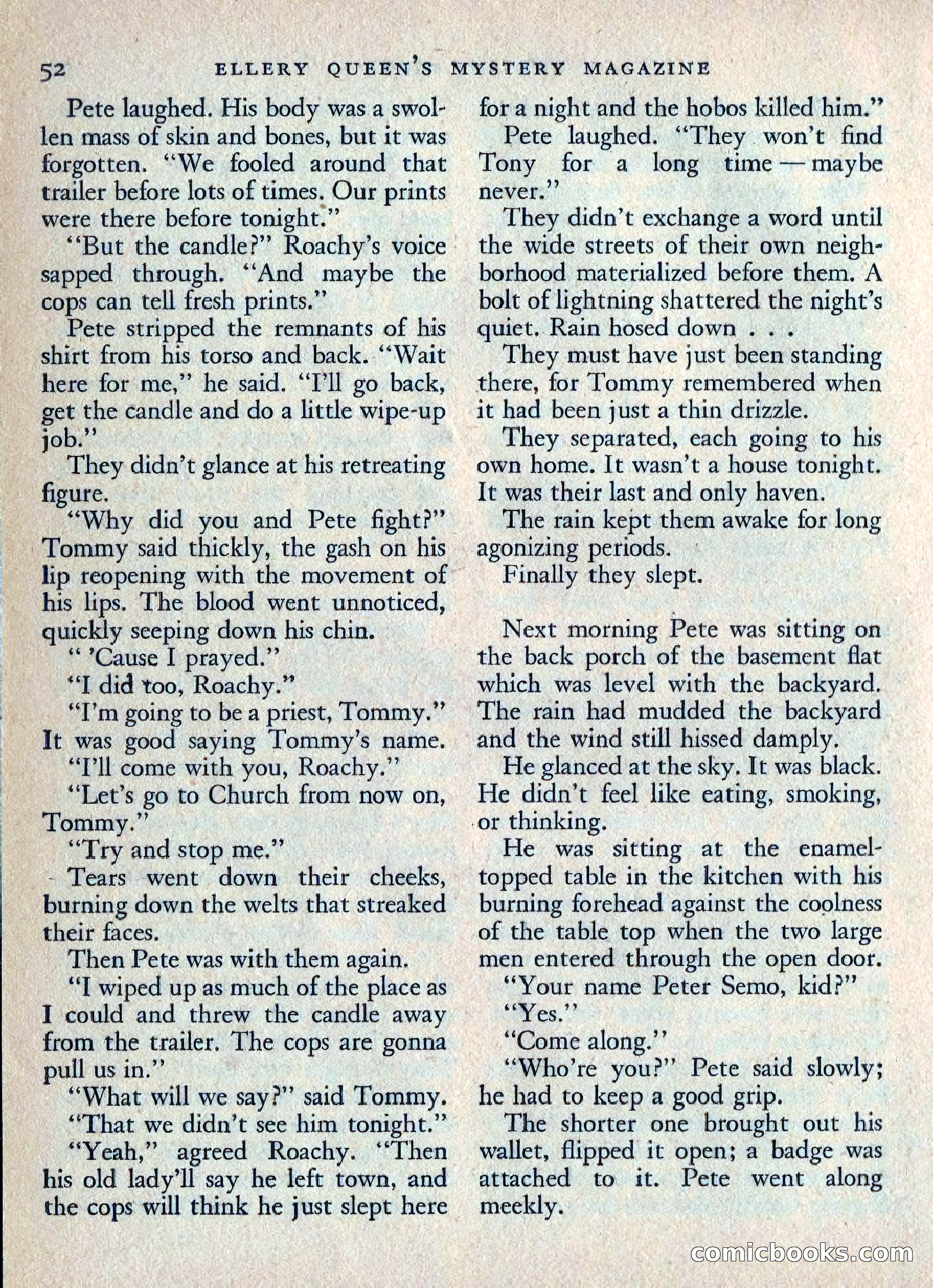 Ellery Queen's Mystery Magazine, July 1949 — page 55 of 149