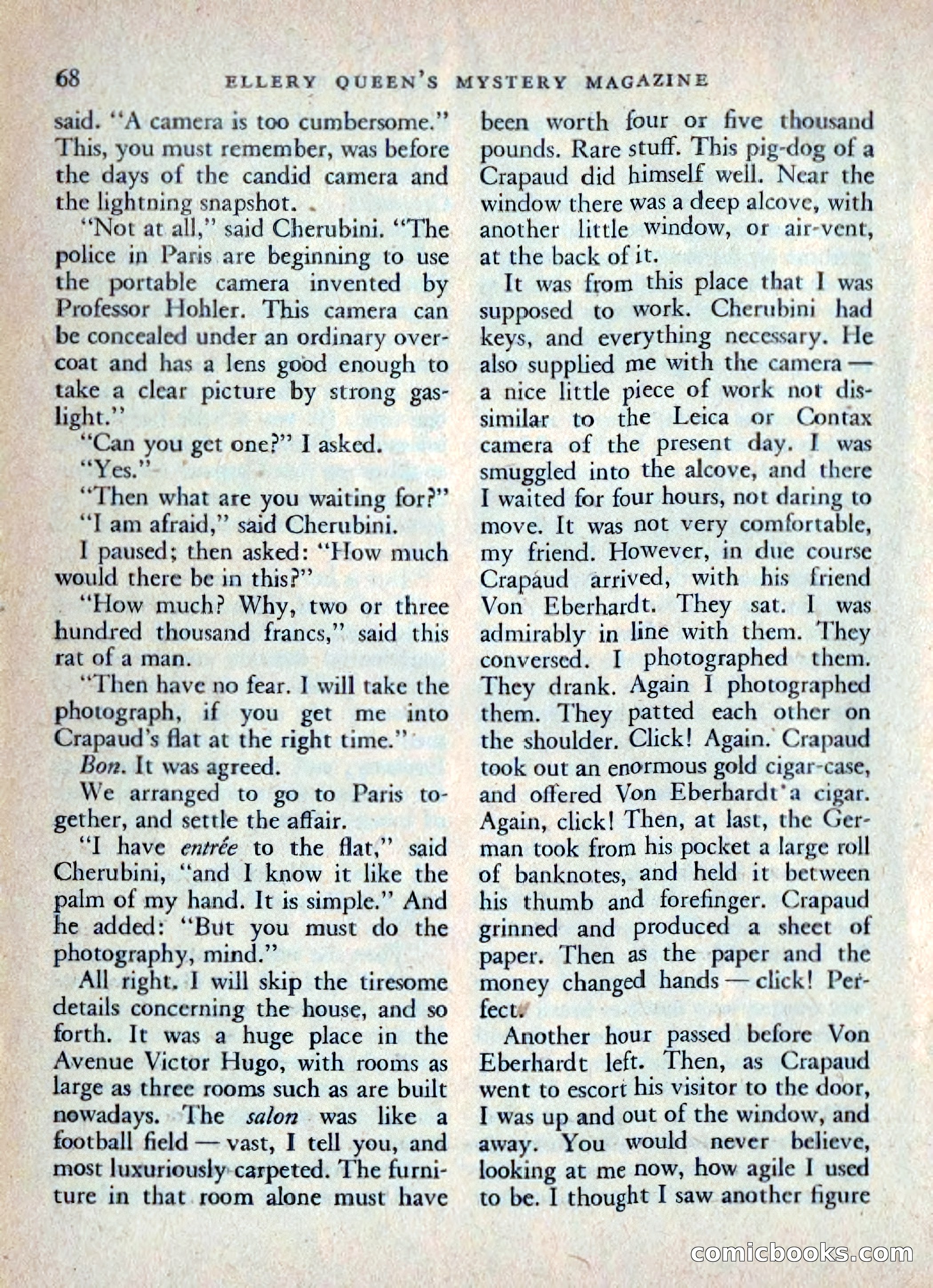 Ellery Queen's Mystery Magazine, July 1949 — page 71 of 149