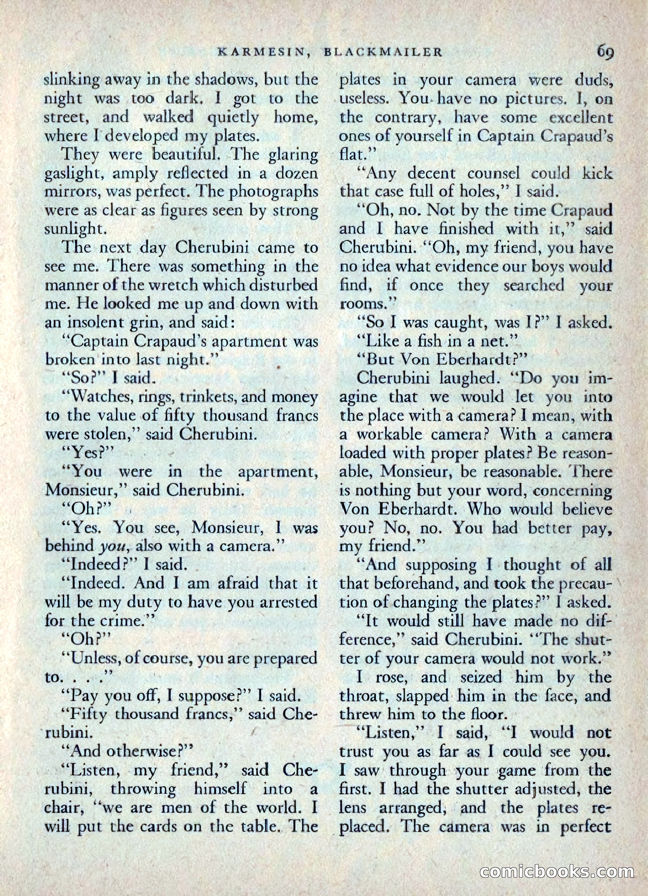 Ellery Queen's Mystery Magazine, July 1949 — page 72 of 149