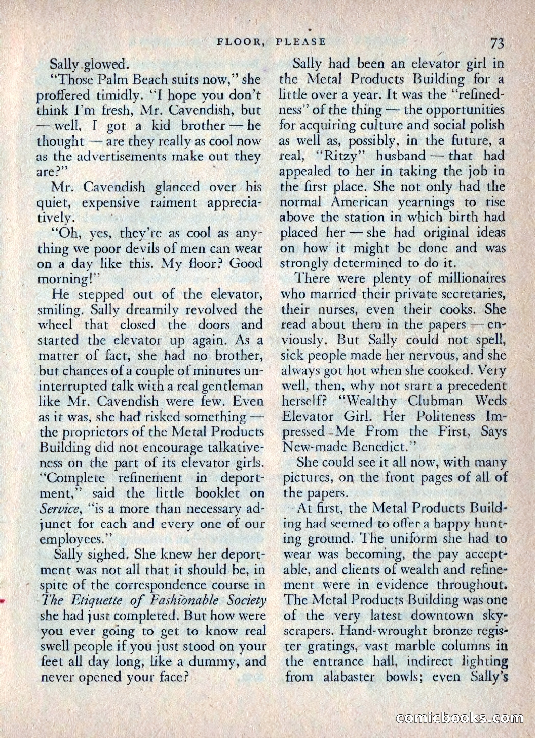 Ellery Queen's Mystery Magazine, July 1949 — page 76 of 149