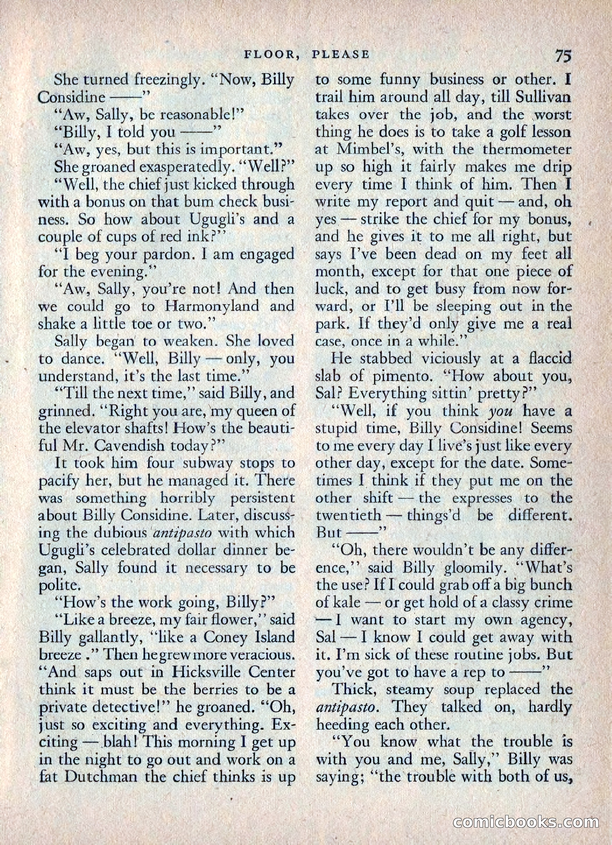 Ellery Queen's Mystery Magazine, July 1949 — page 78 of 149