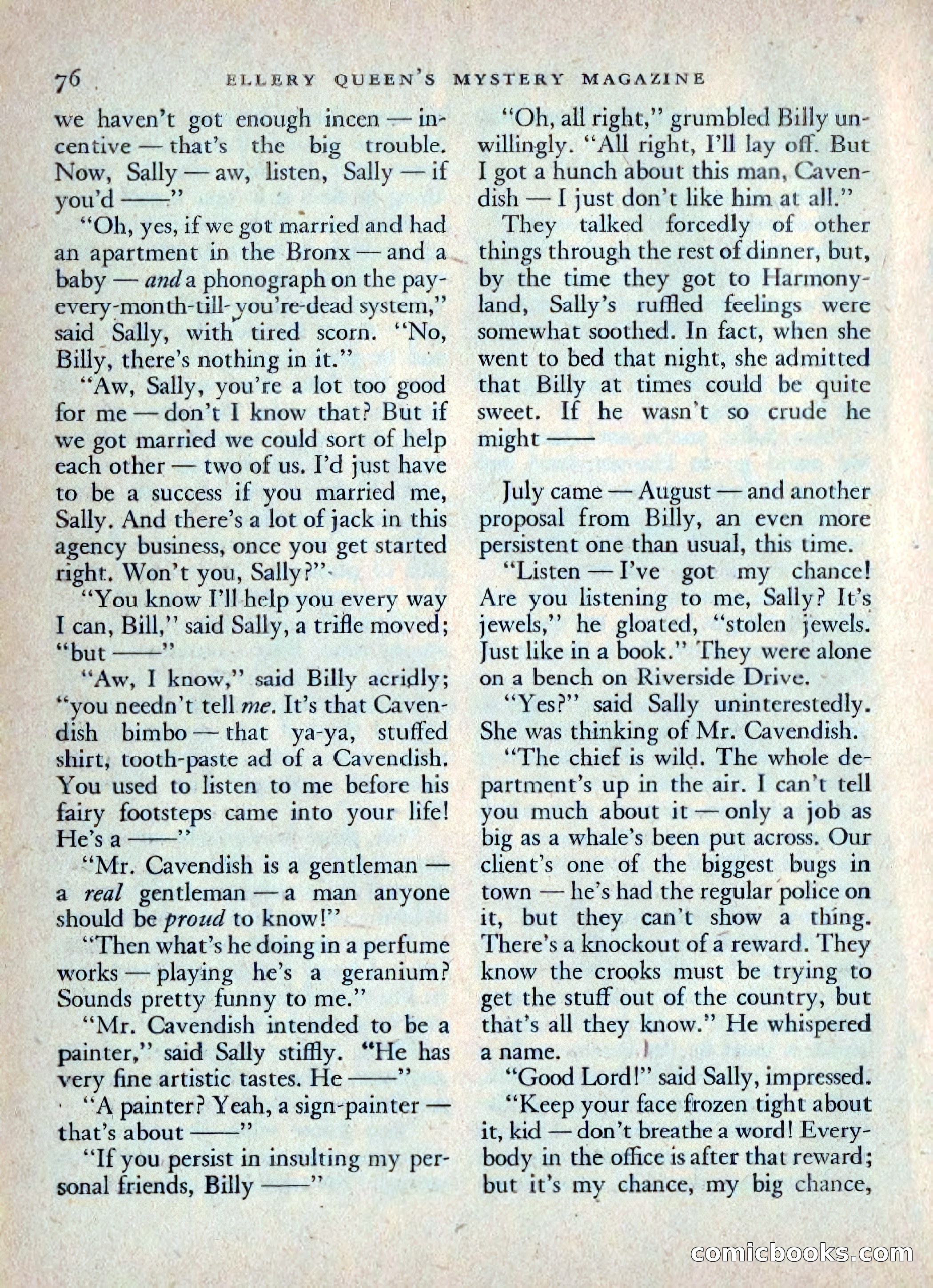 Ellery Queen's Mystery Magazine, July 1949 — page 79 of 149