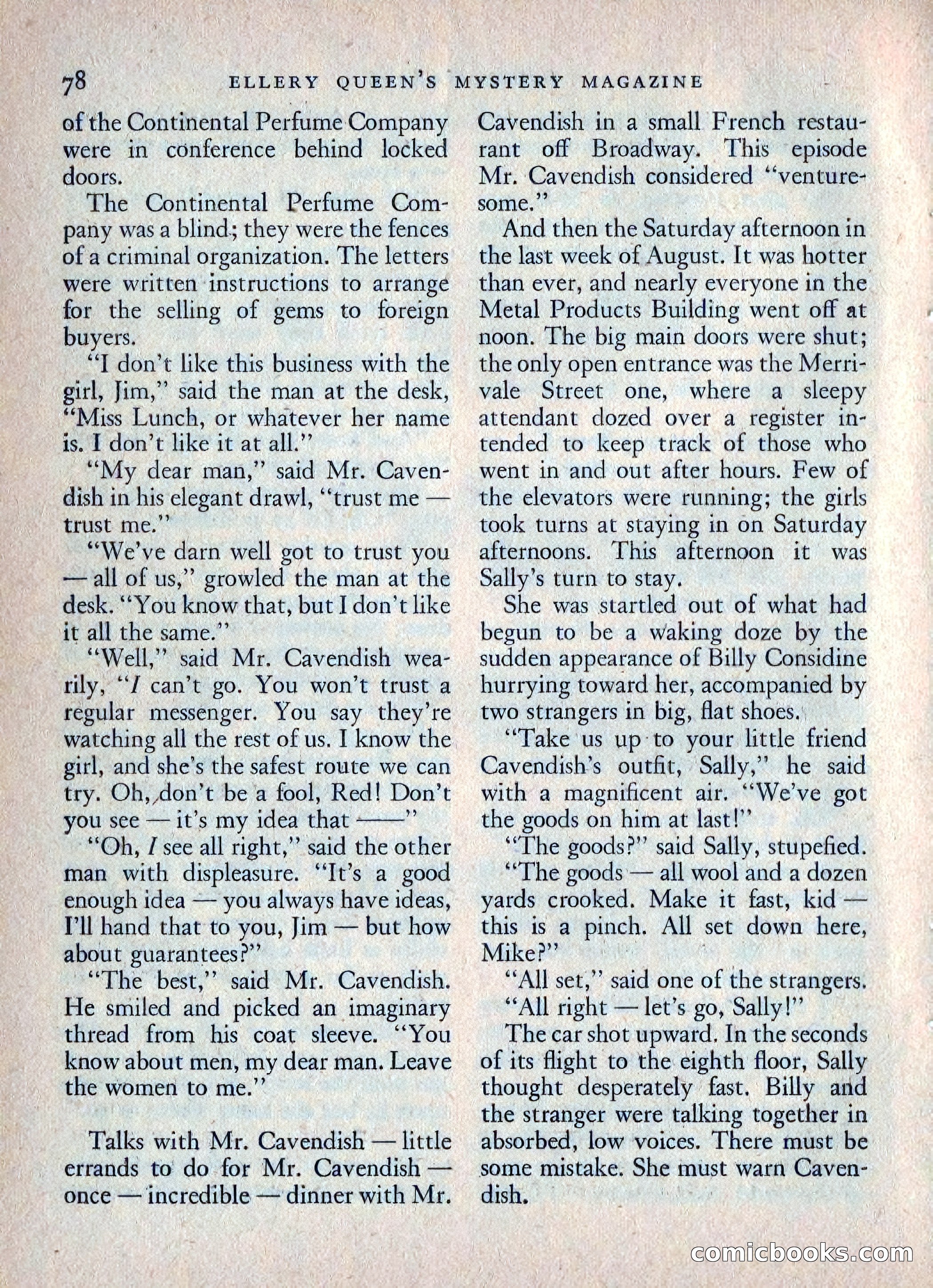 Ellery Queen's Mystery Magazine, July 1949 — page 81 of 149