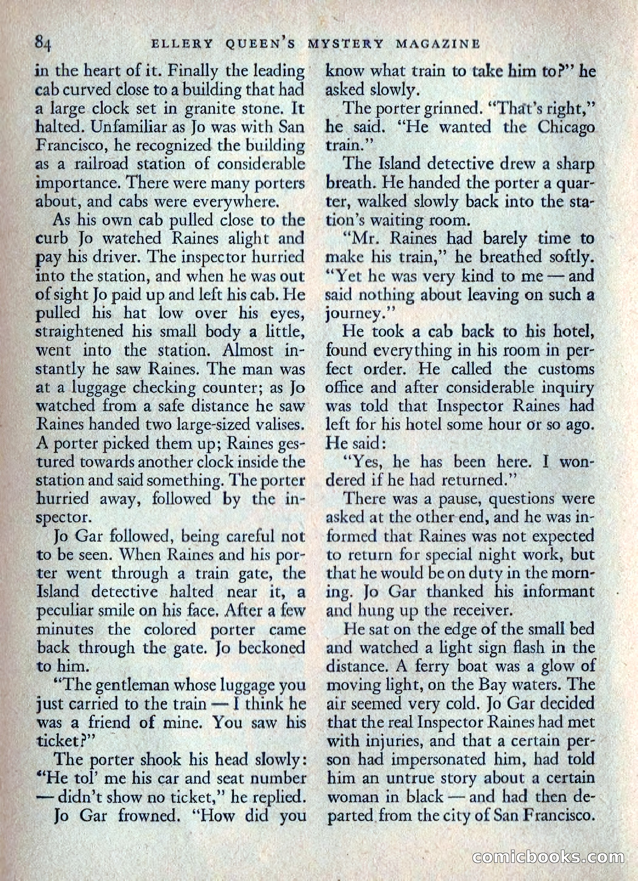 Ellery Queen's Mystery Magazine, July 1949 — page 87 of 149