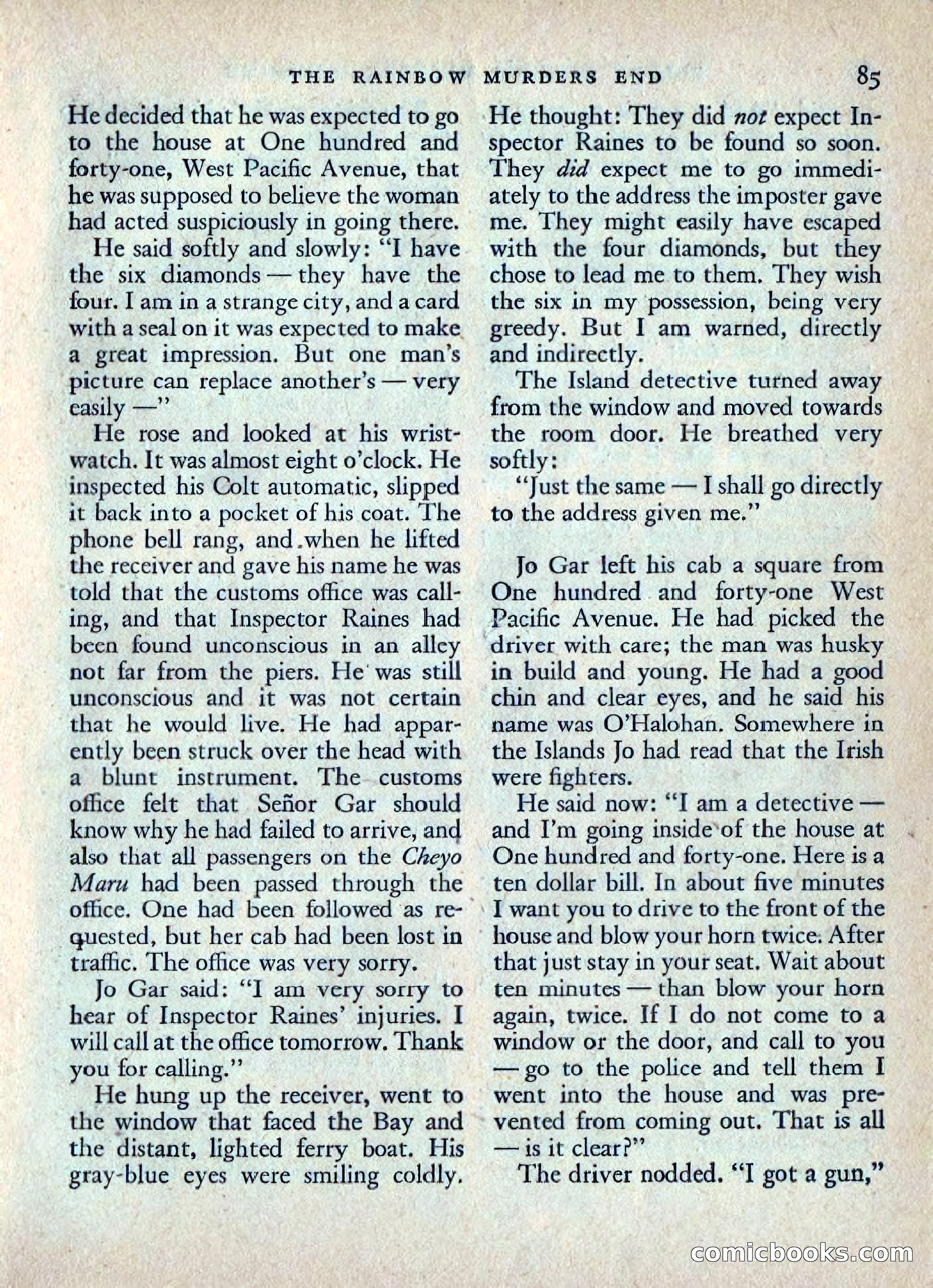 Ellery Queen's Mystery Magazine, July 1949 — page 88 of 149
