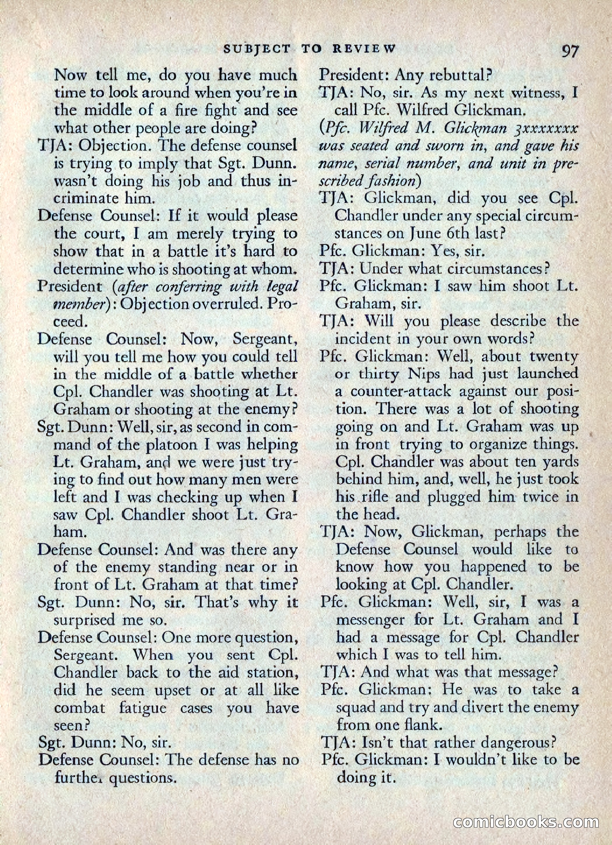 Ellery Queen's Mystery Magazine, July 1949 — page 100 of 149
